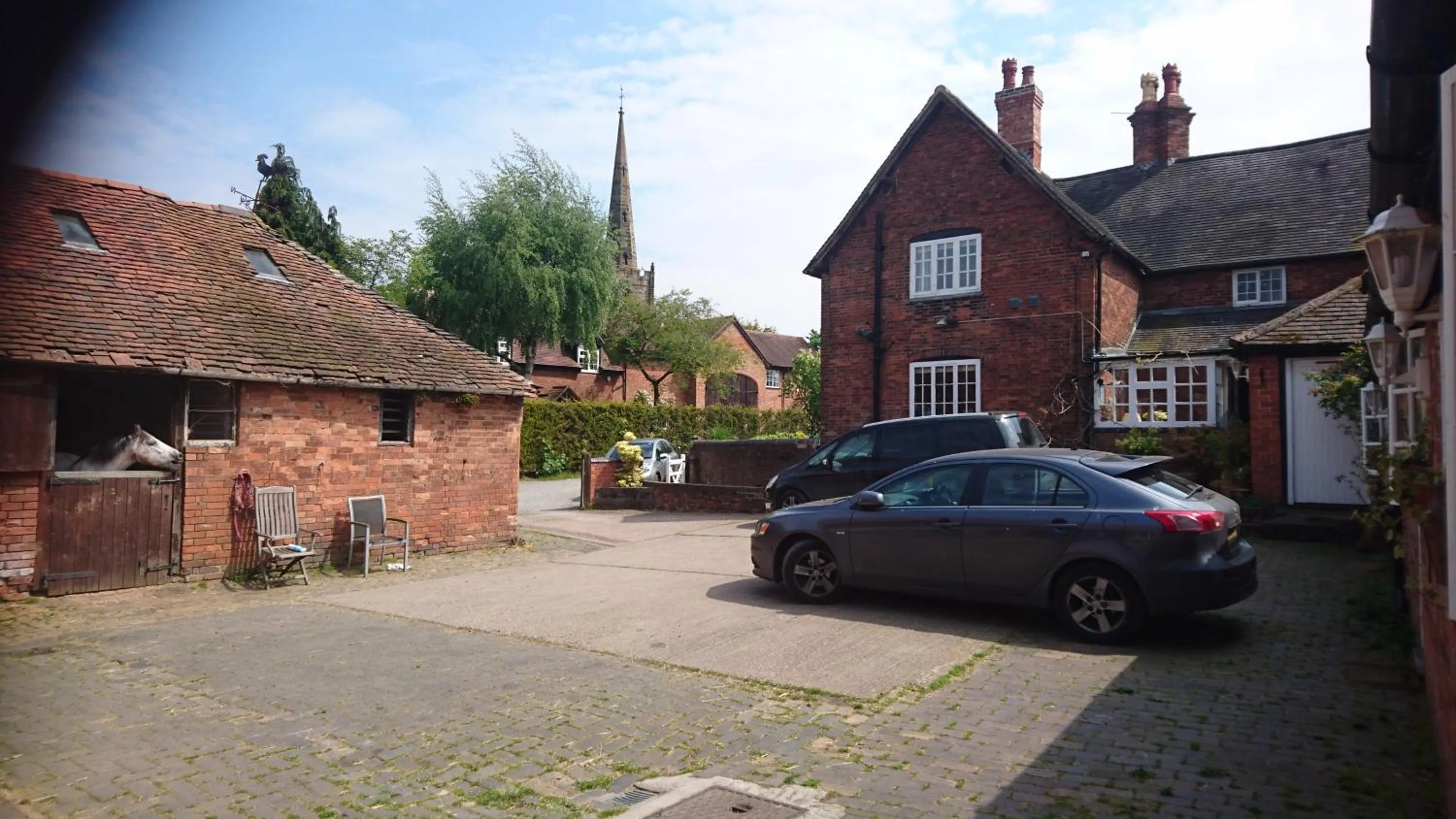 Parking in Church Farm Accommodation