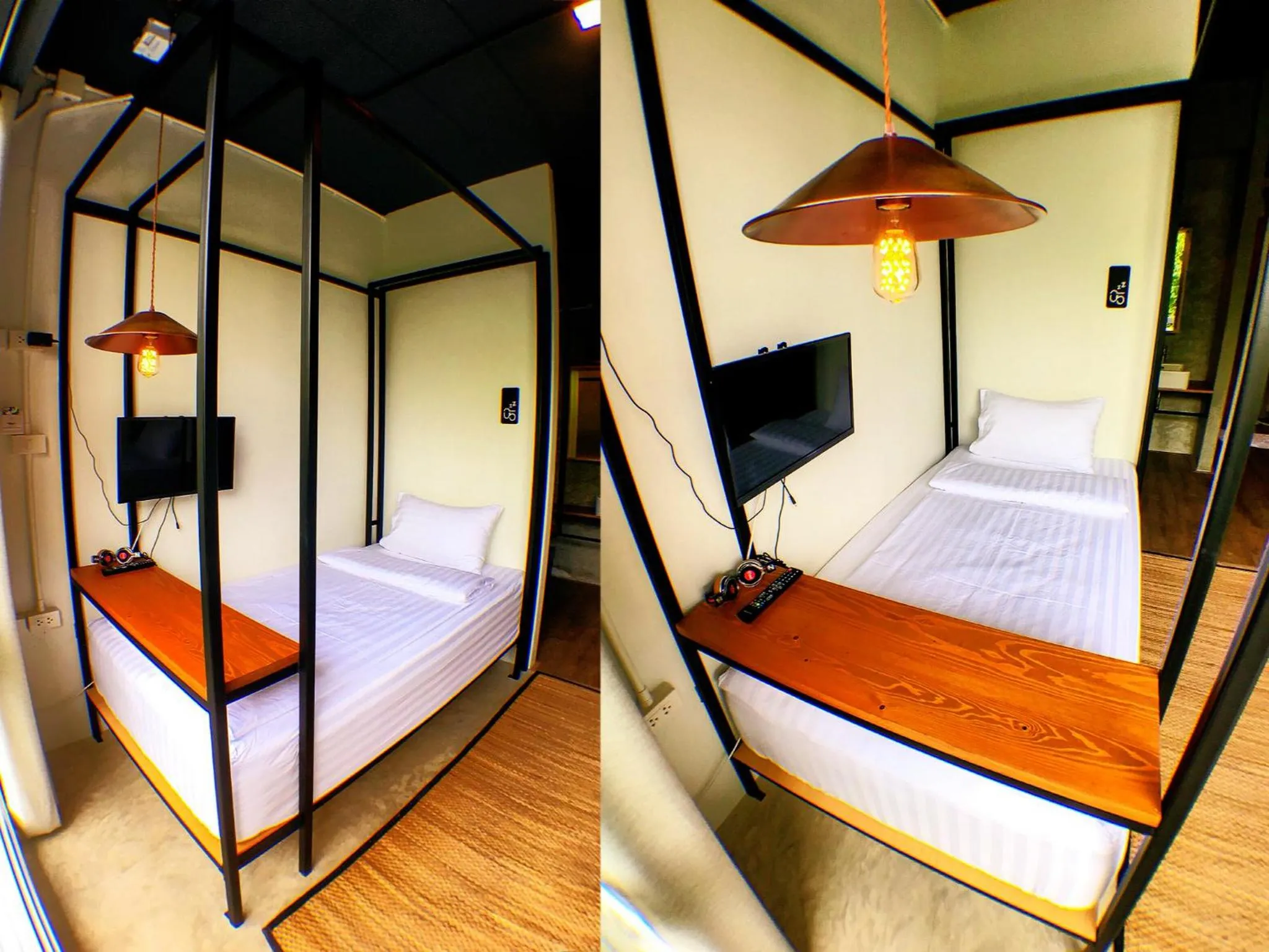 Bed in Bedgasm Hostel Chanthaburi