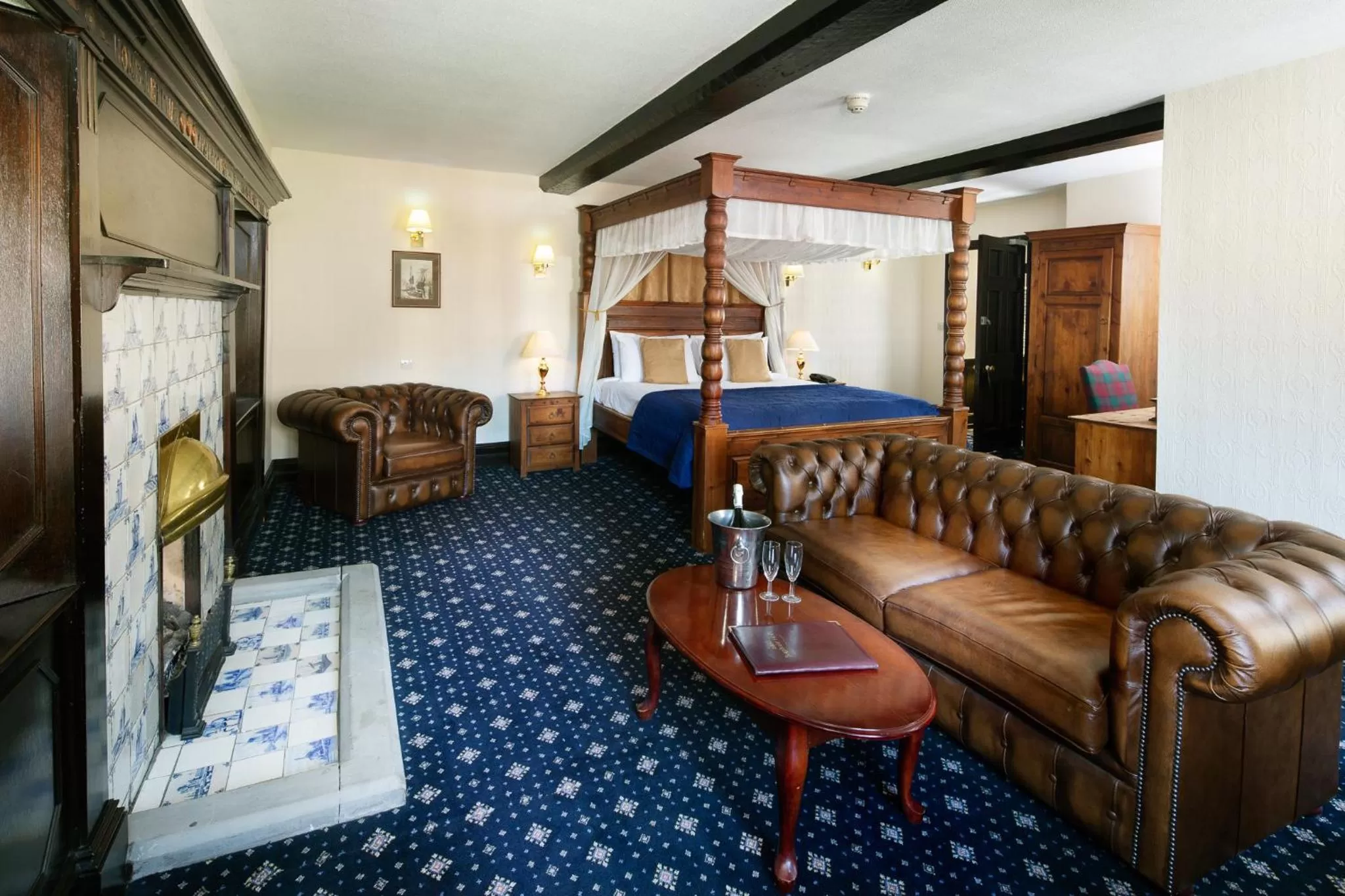 Bedroom in Bagdale Hall