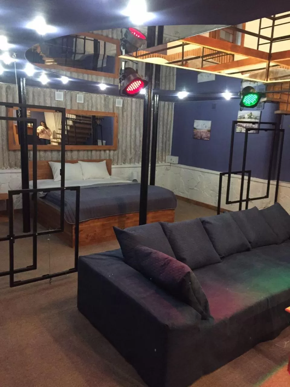 Bed in WINE & ROSE BOUTIQUE HOTEL