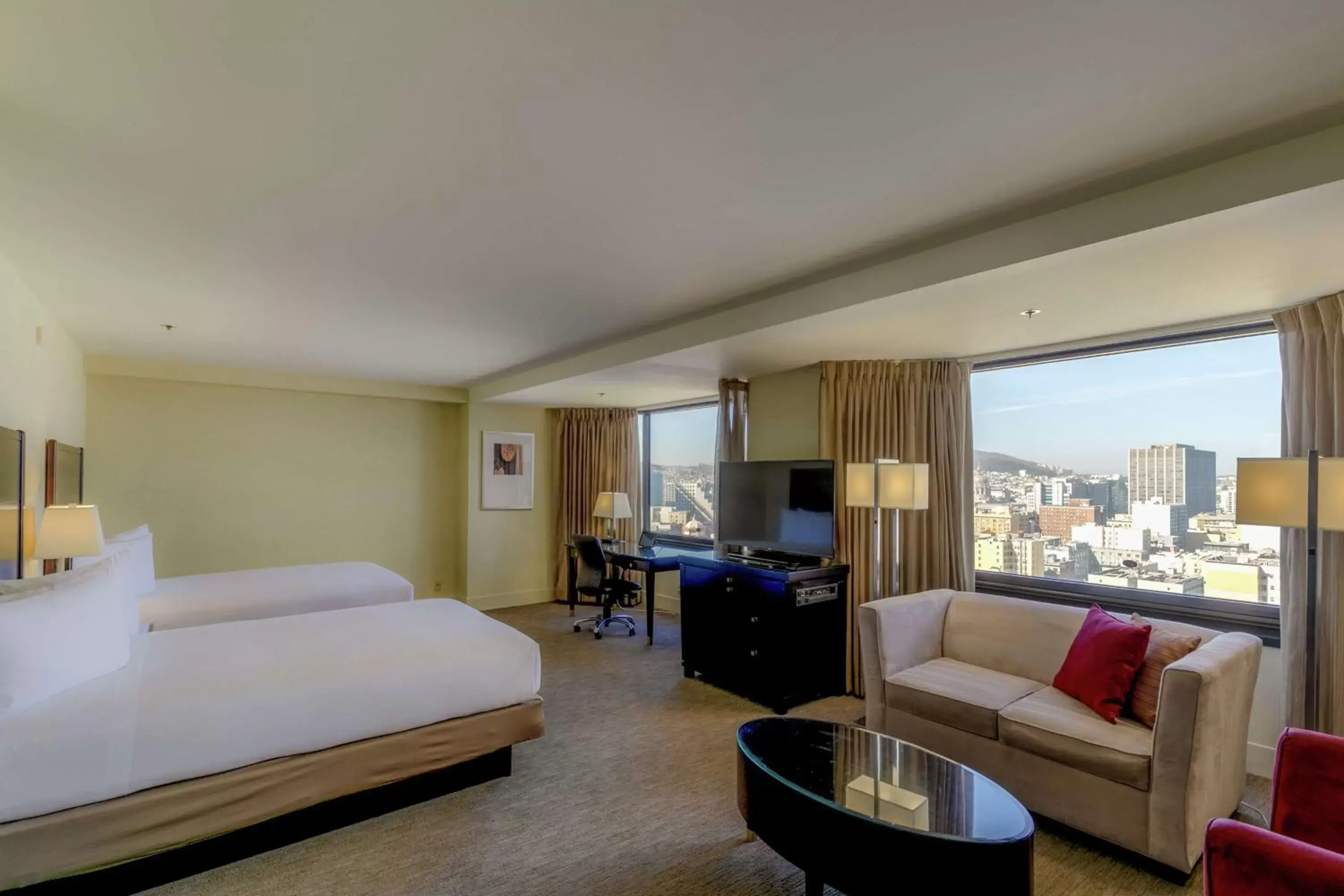 Bedroom in Hilton Parc 55 San Francisco Union Square