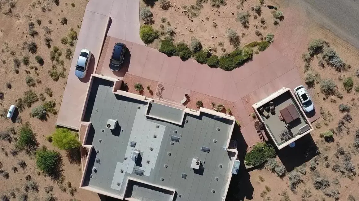 Bird's eye view in Dreamkatchers Lake Powell Bed & Breakfast Bird's eye view in Dreamkatchers Lake Powell Bed & Breakfast