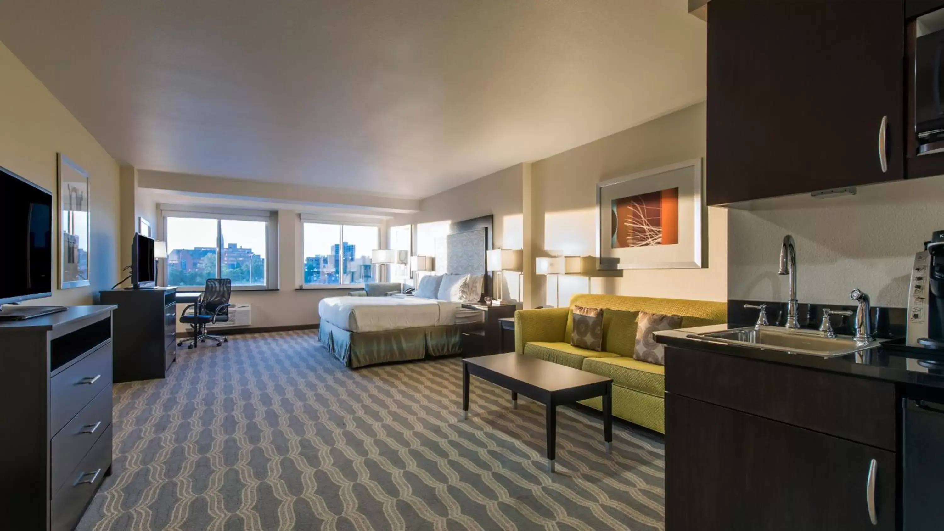 Photo of the whole room in Holiday Inn Express & Suites Colorado Springs Central, an IHG Hotel