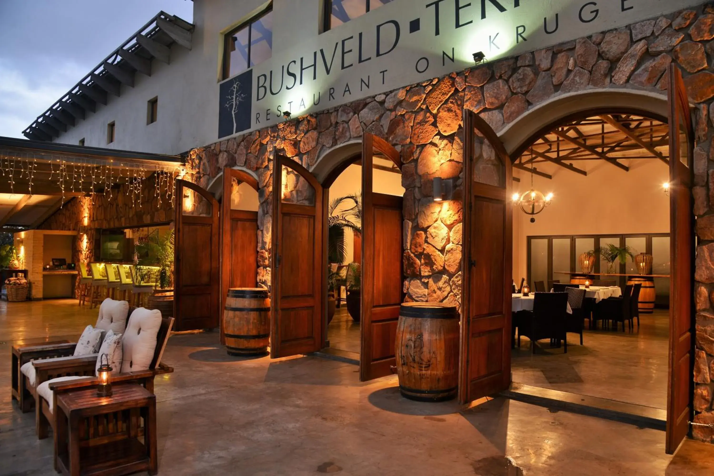 Restaurant/places to eat in Bushveld Terrace - Hotel on Kruger