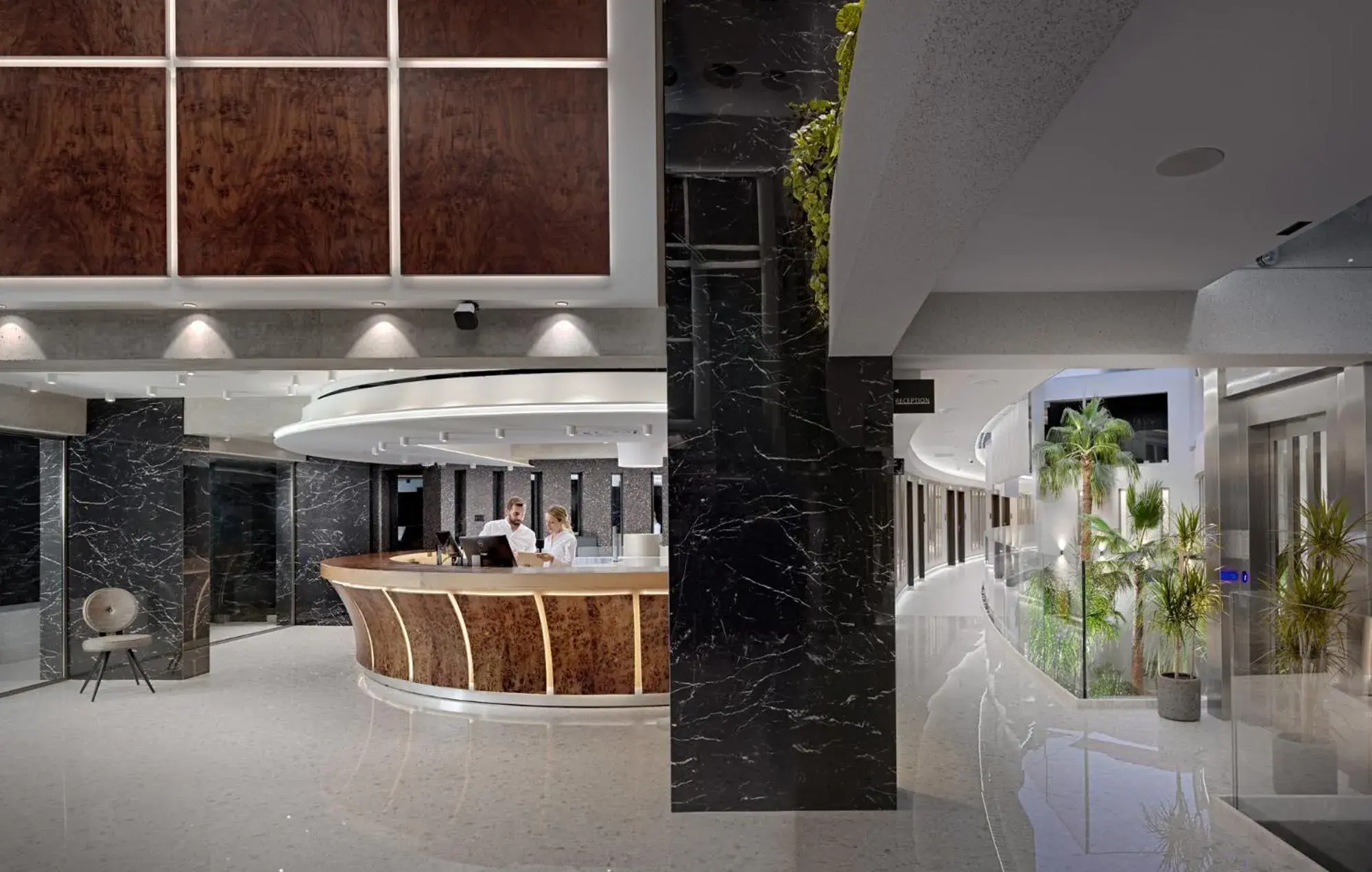 Lobby or reception in Nautilux Rethymno by Mage Hotels