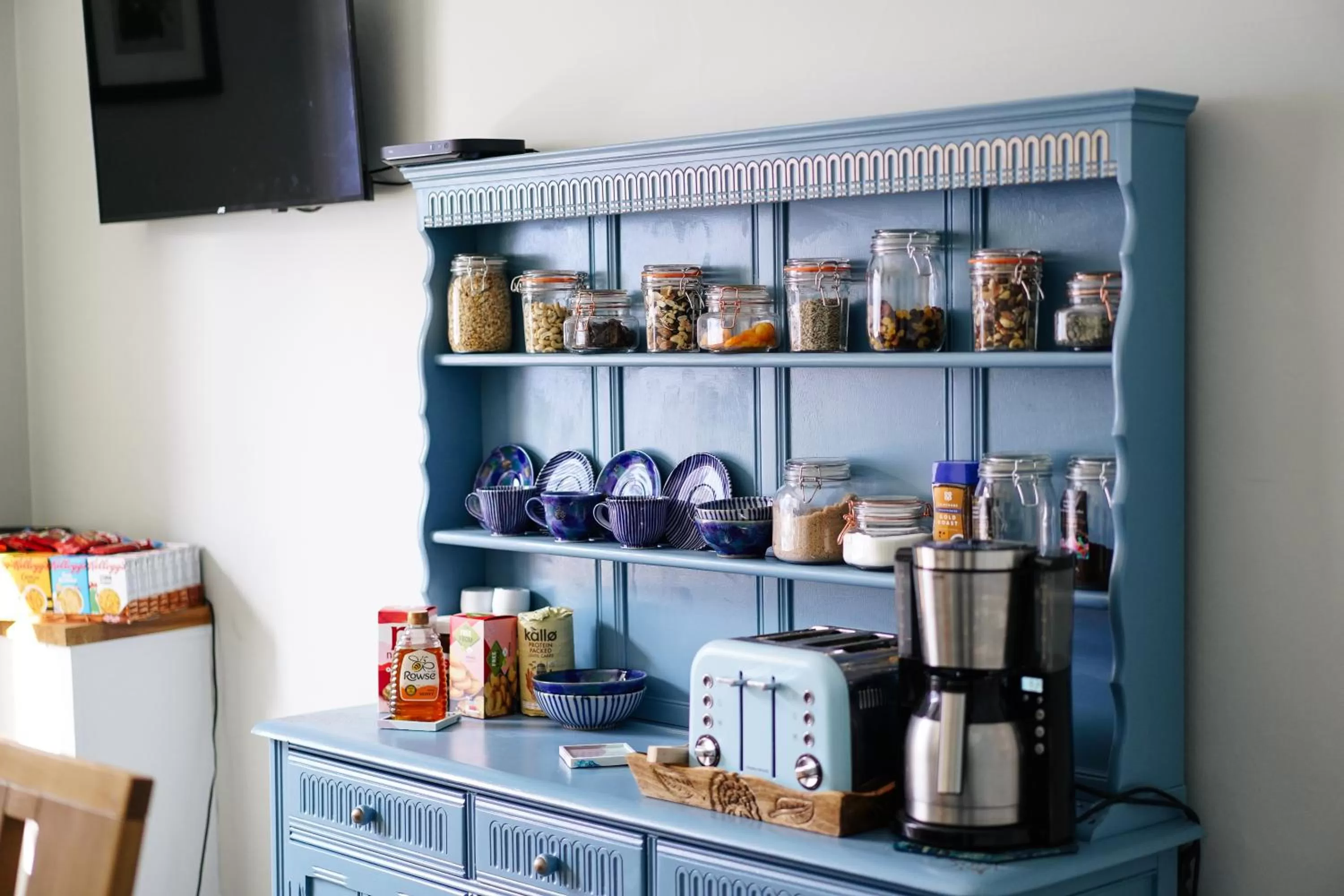 Dining area in The Art Bank