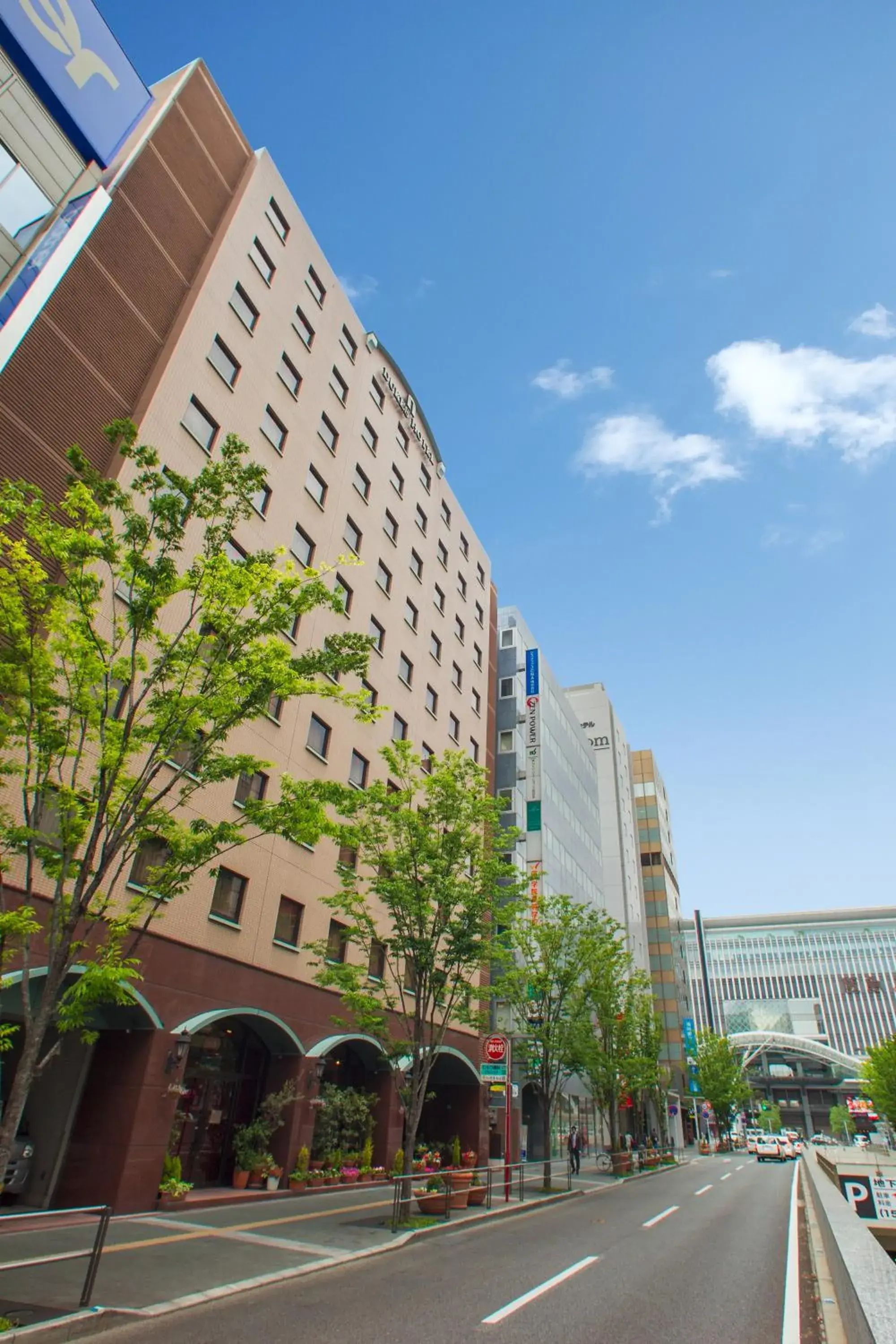 Bird's eye view in Dukes Hotel Hakata