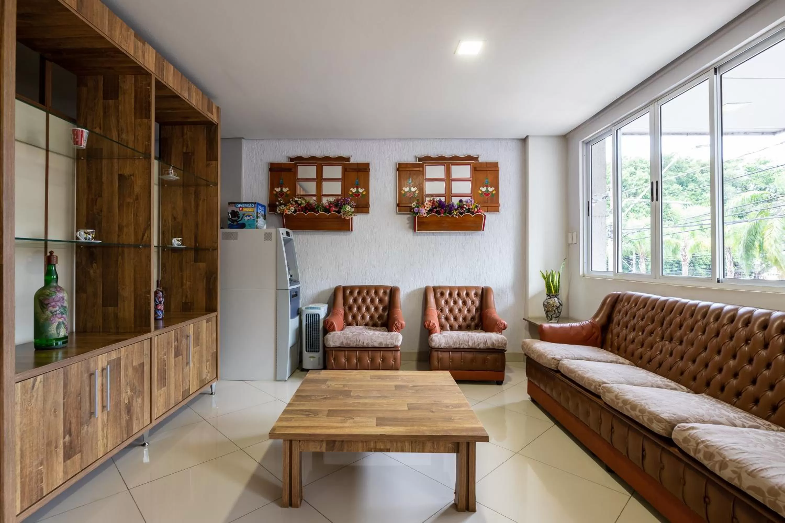 Living room in Hotel Baviera Iguassu