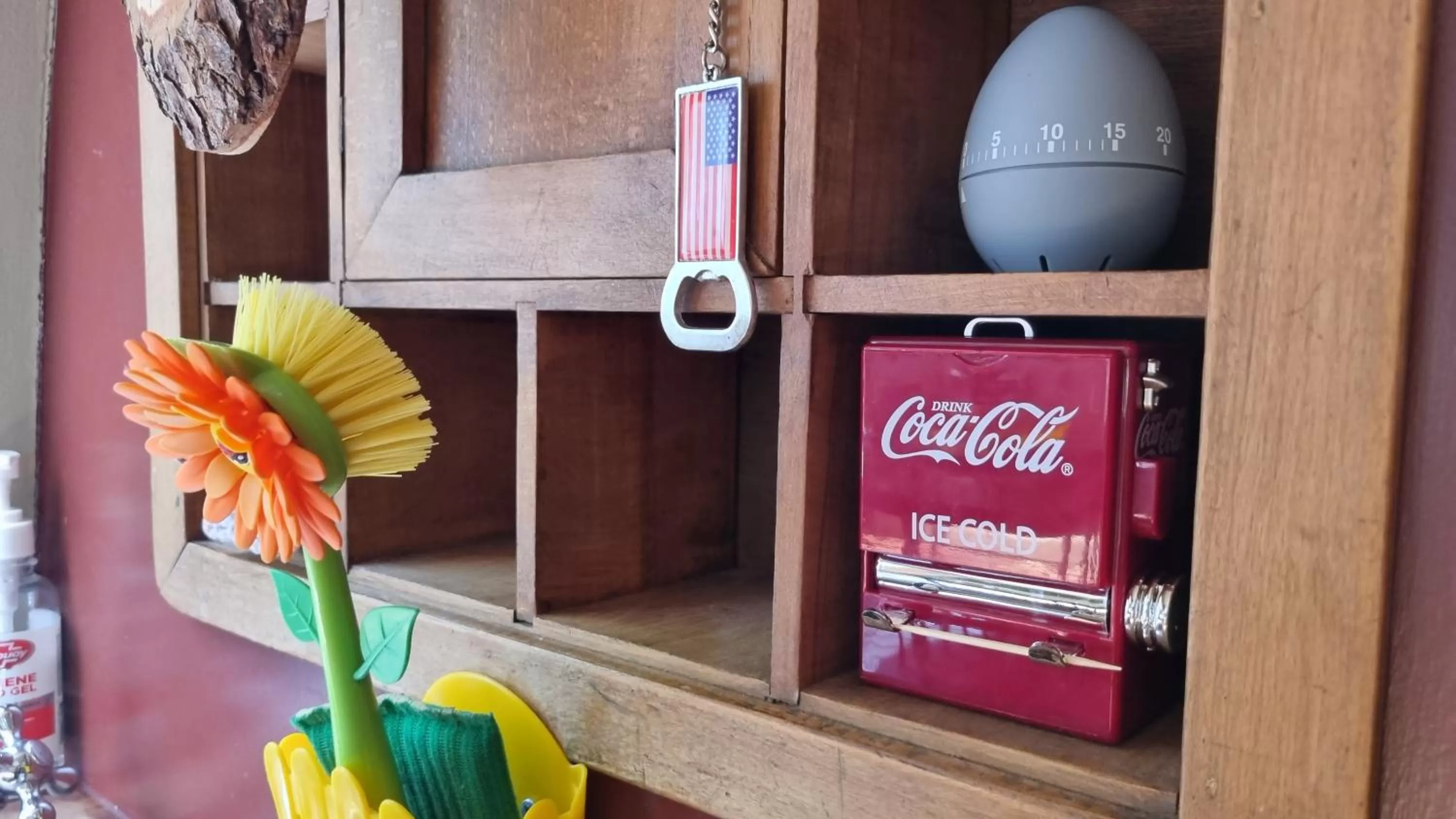 kitchen in AirstreamNB