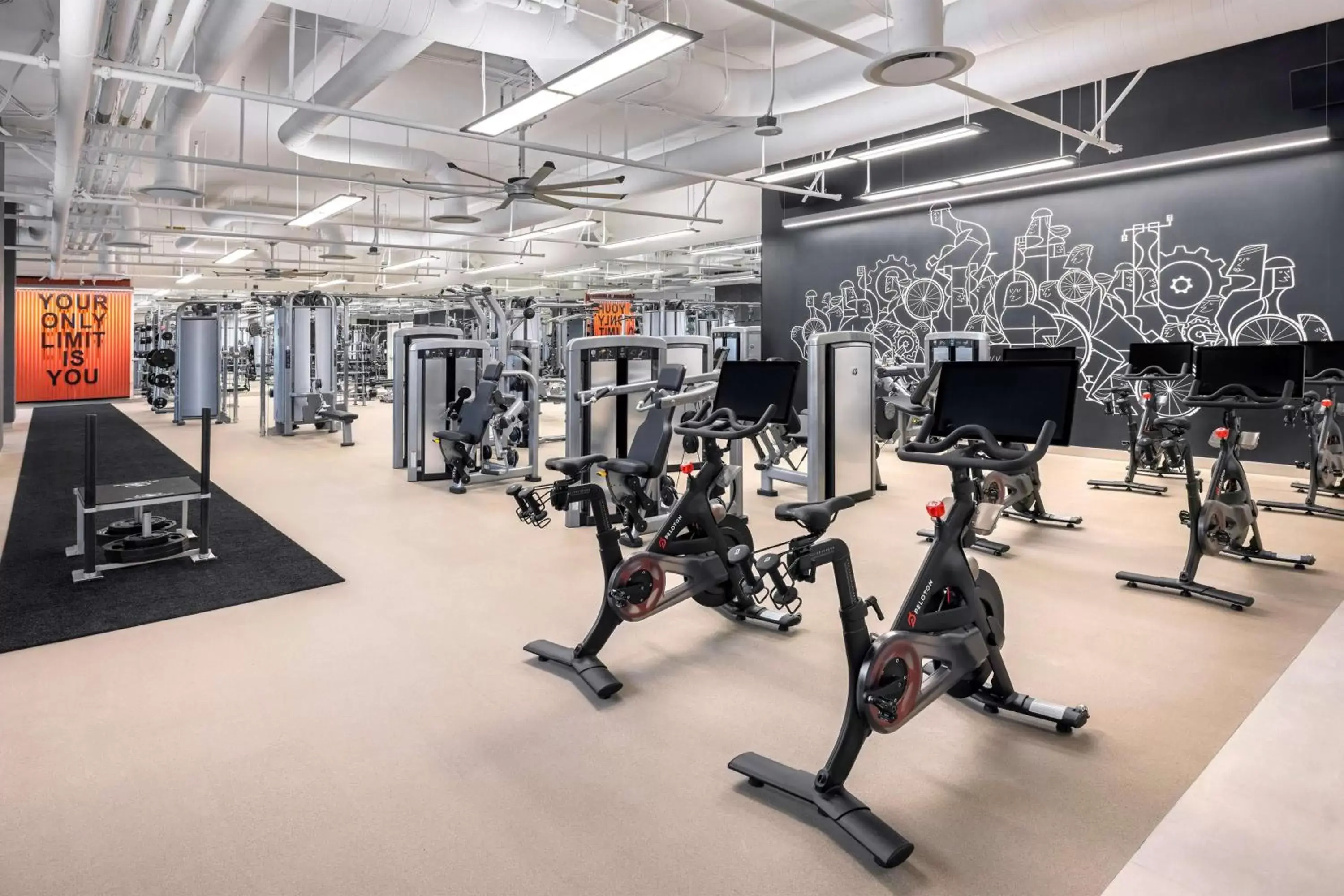 Fitness centre/facilities, Fitness Center/Facilities in Crockfords Las Vegas, LXR Hotels & Resorts at Resorts World