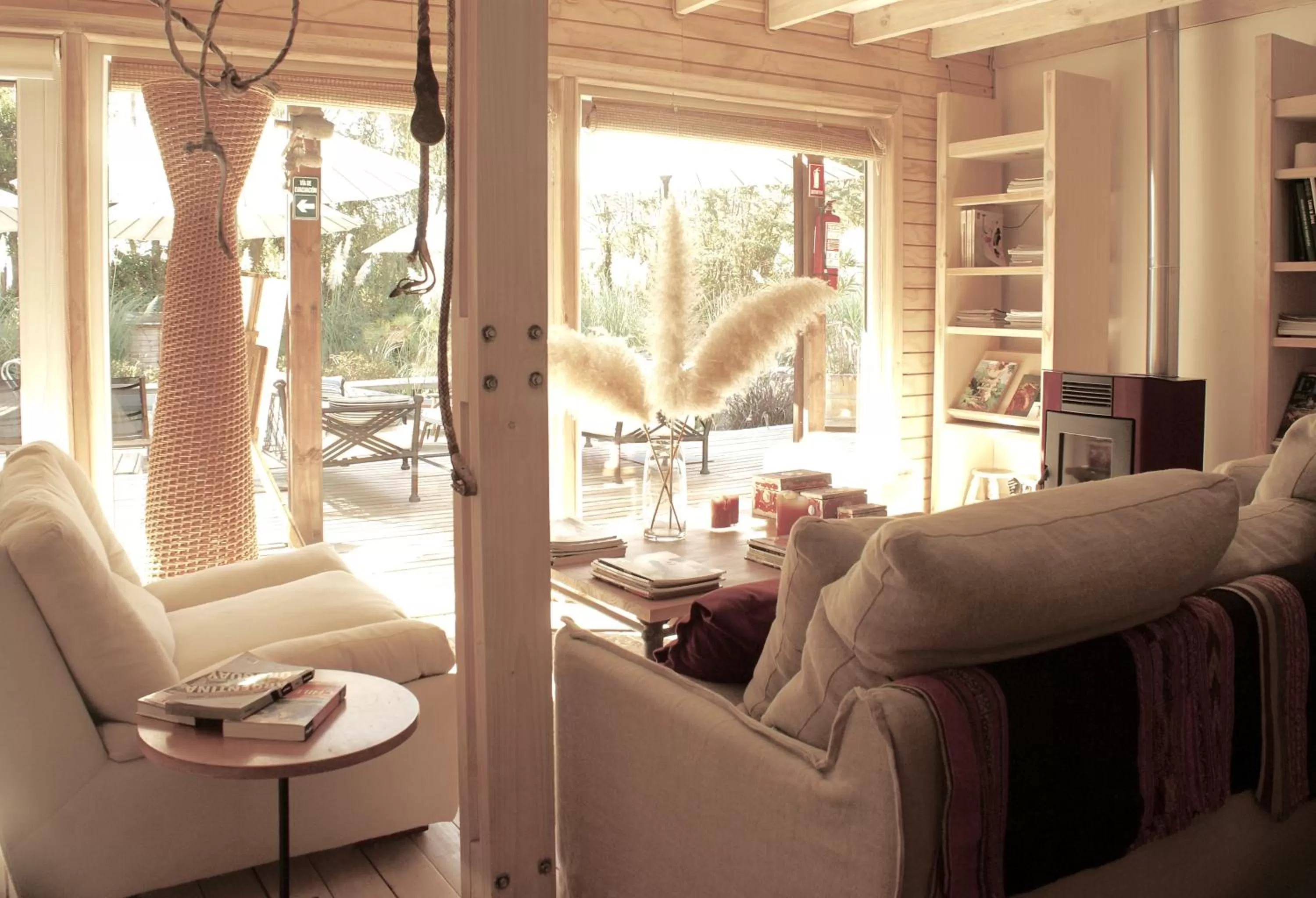 Communal lounge/ TV room, Seating Area in Barrica Lodge