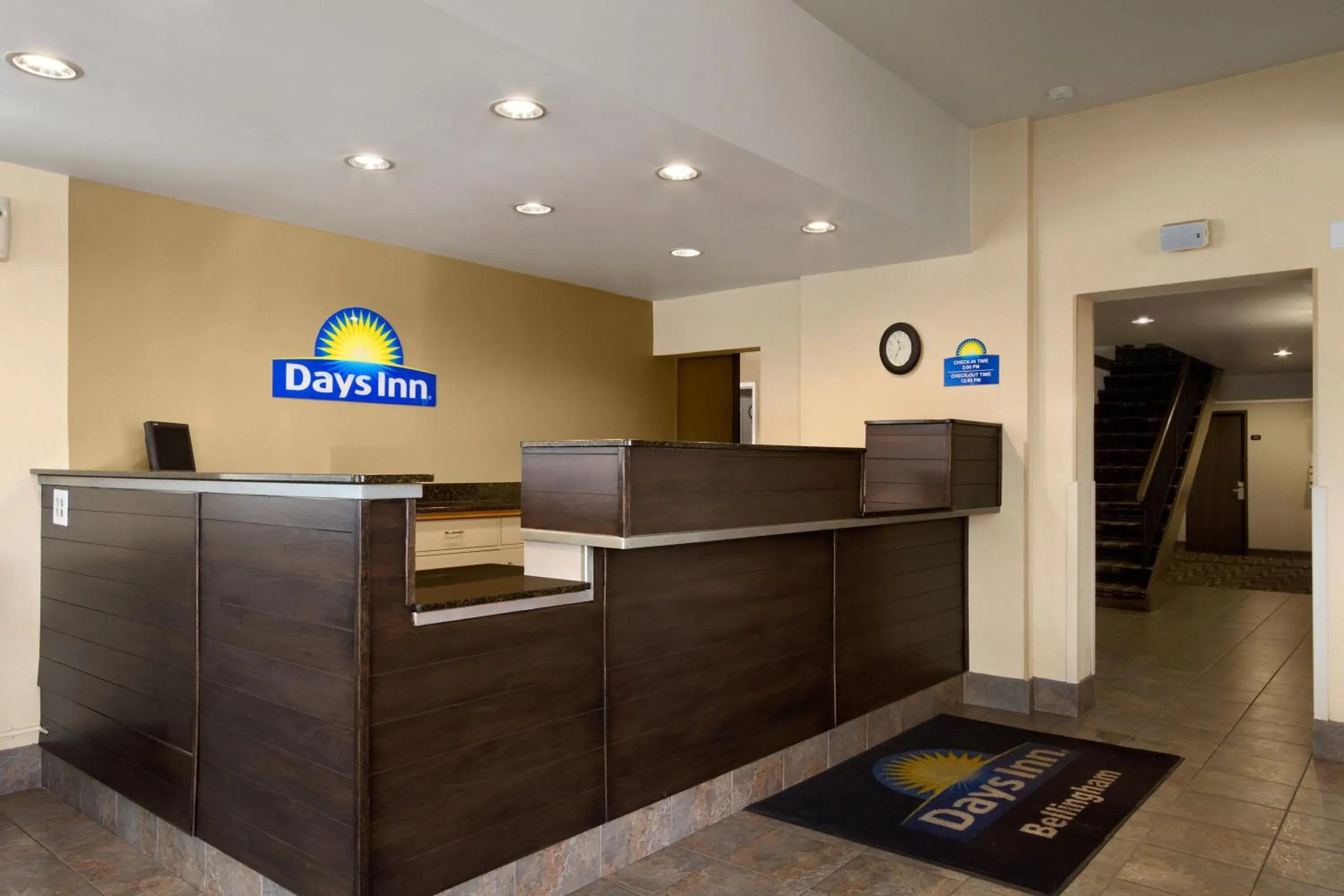 Lobby or reception in Days Inn By Wyndham Bellingham WA Lobby or reception in Days Inn By Wyndham Bellingham WA