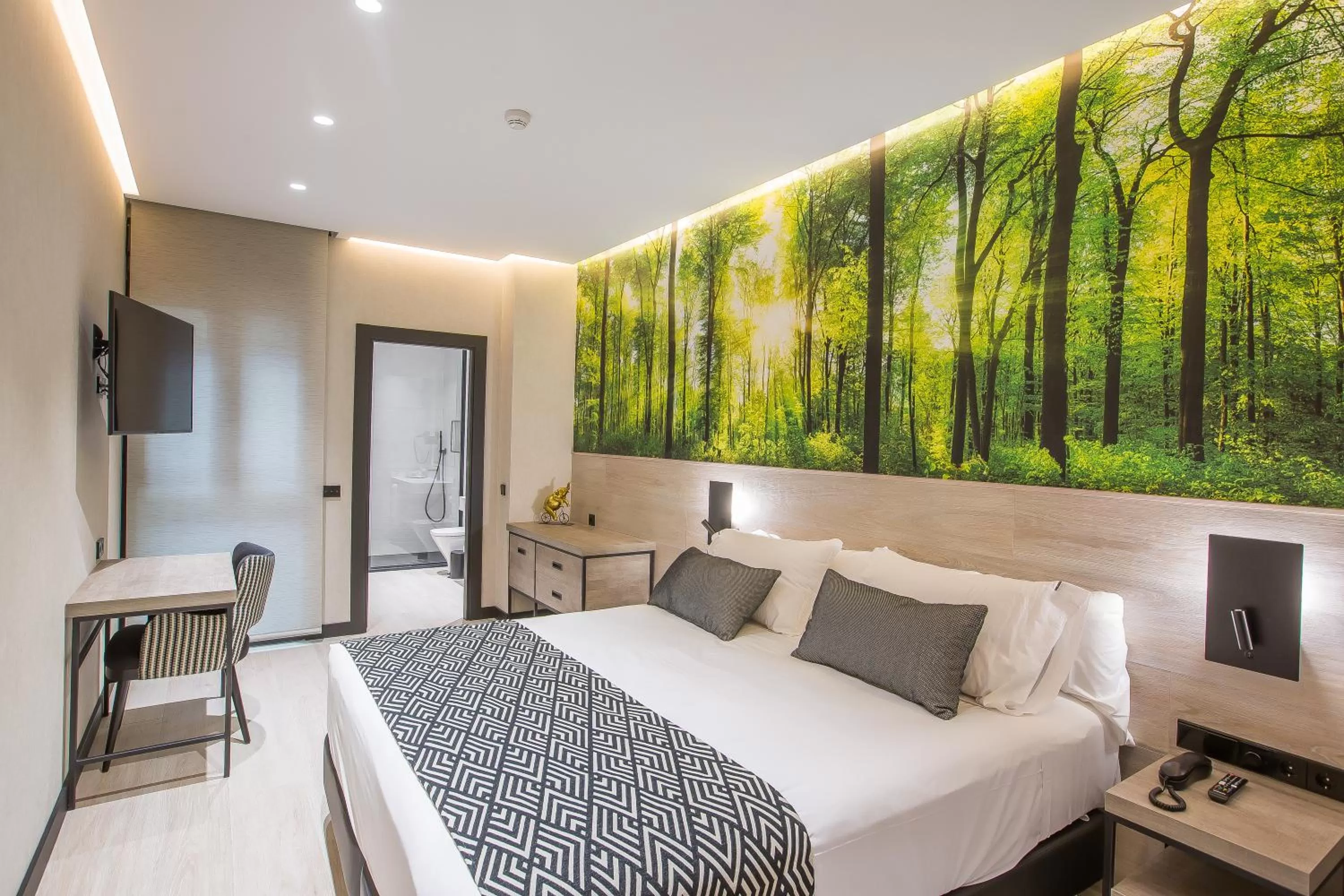 Bedroom, Bed in Hotel Brö-Adults Recommended