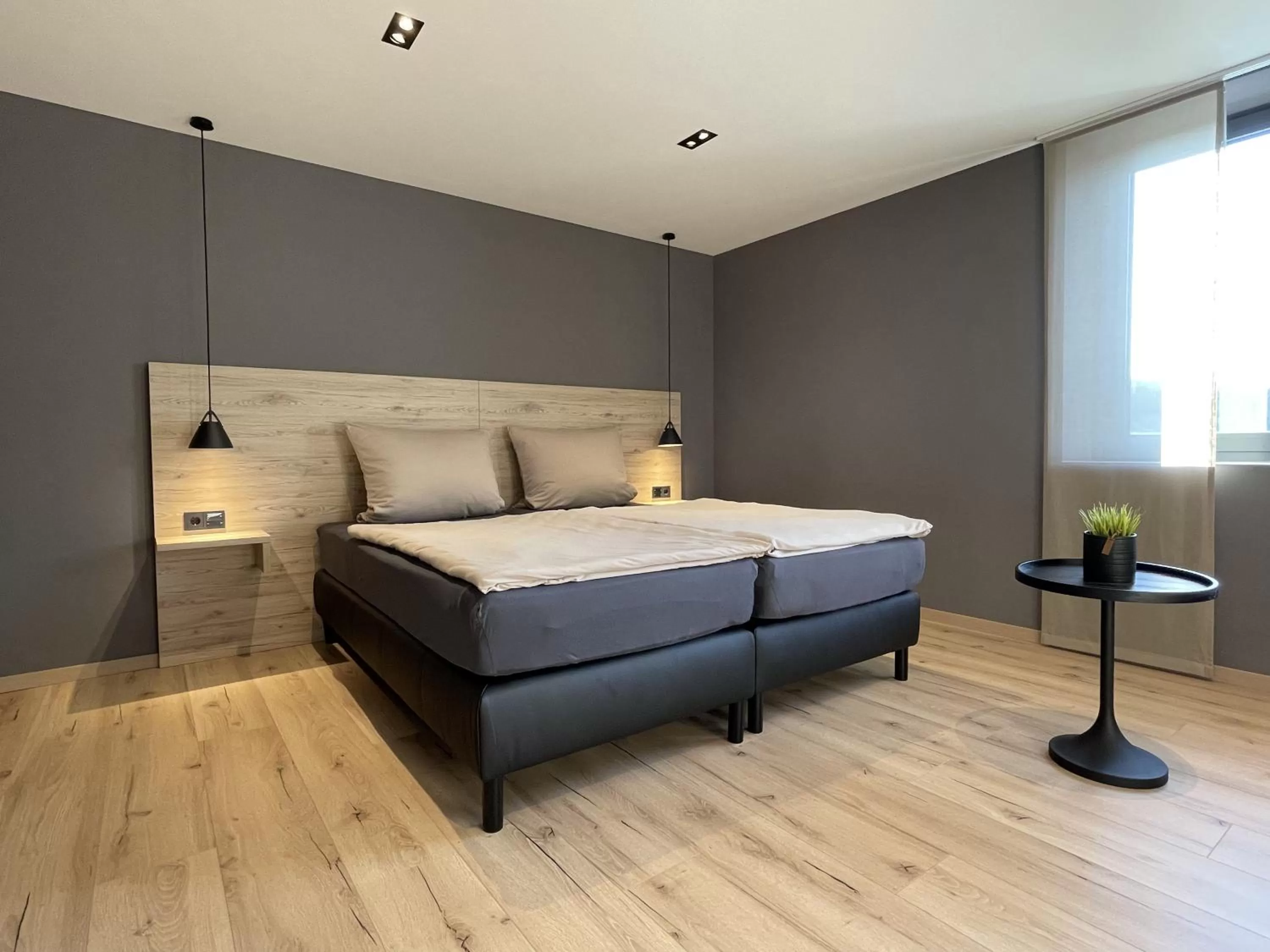 Photo of the whole room, Bed in Apartment34