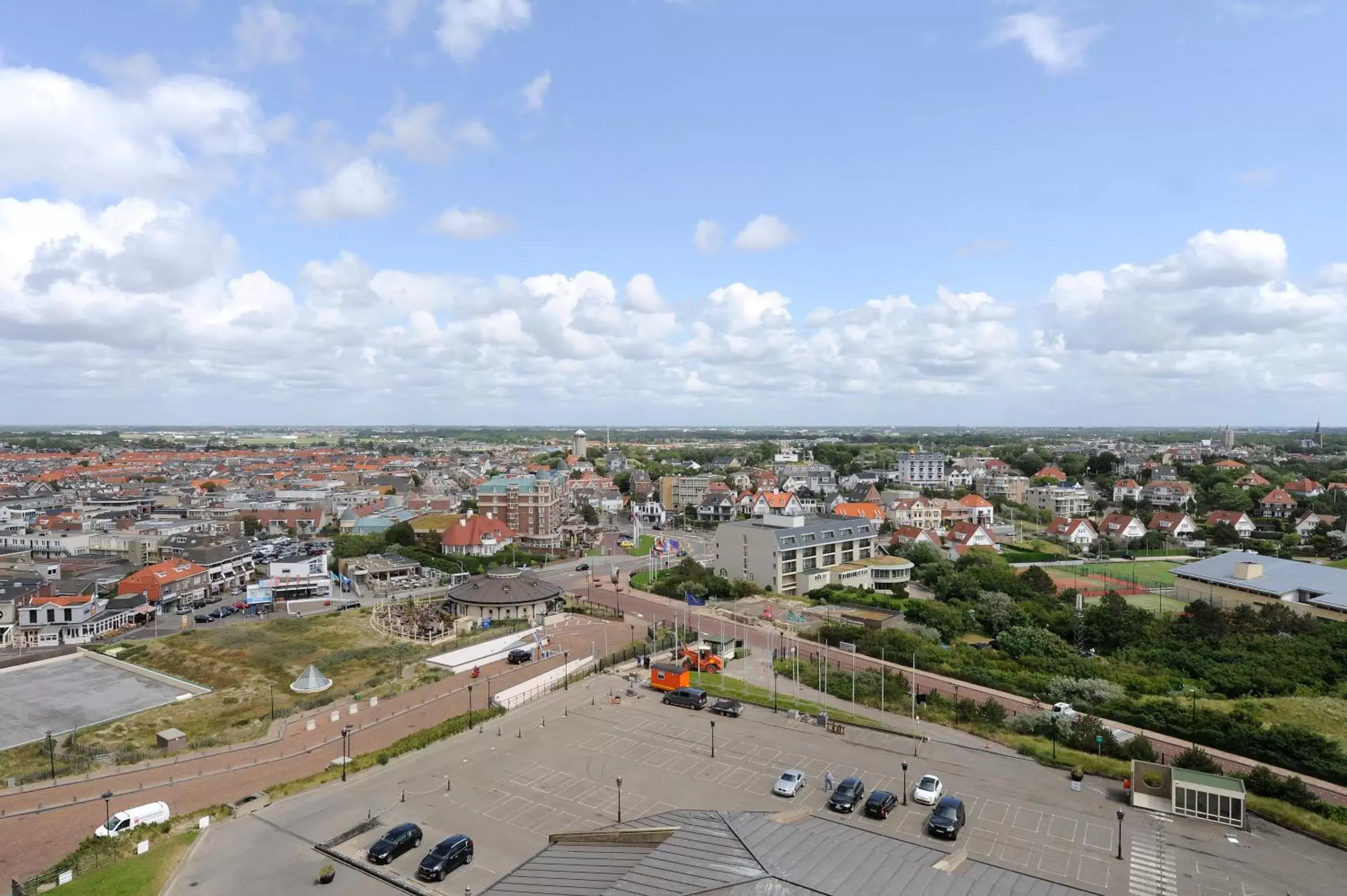 City view, Bird's-eye View in Grand Hotel Huis ter Duin
