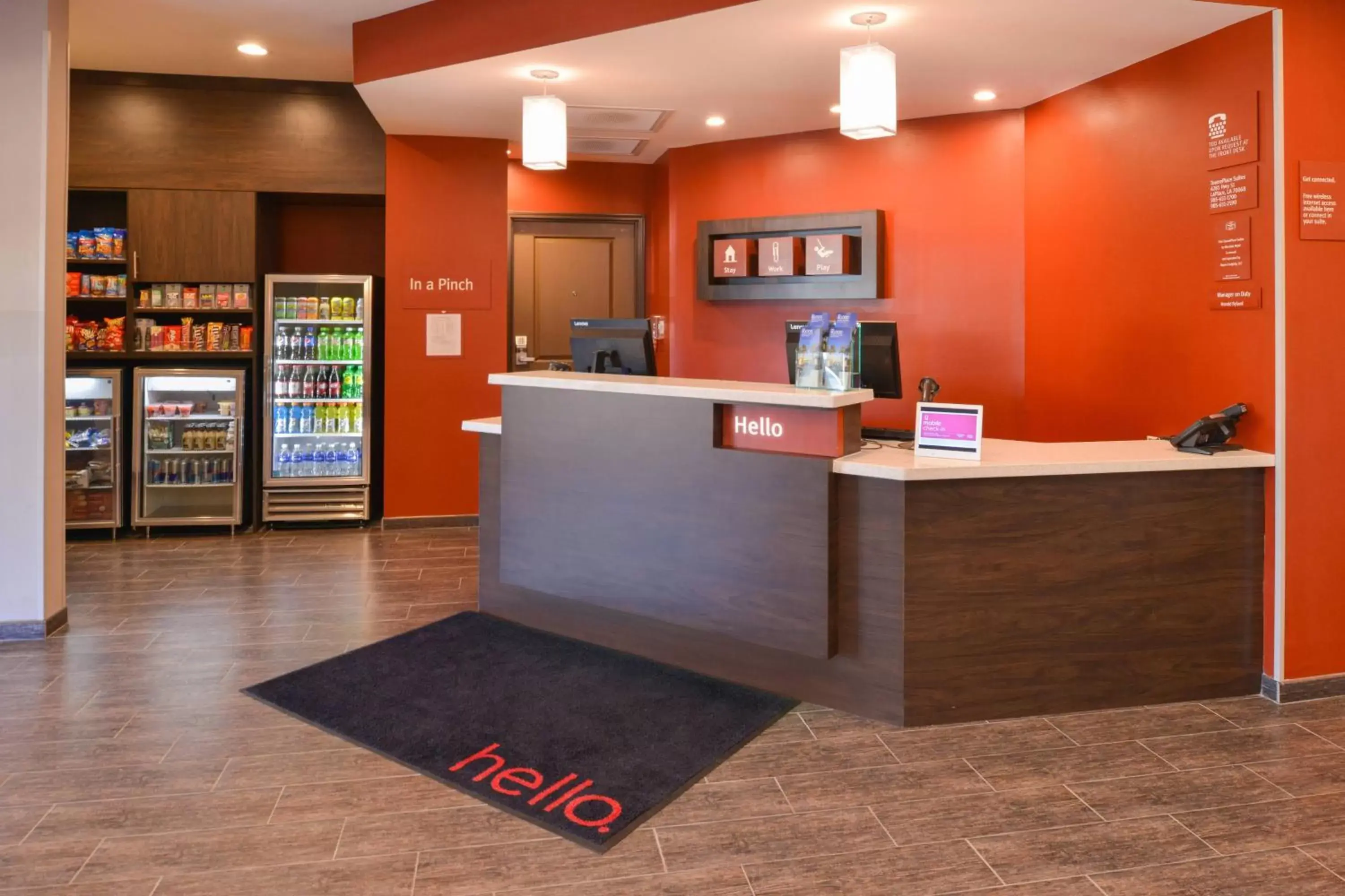 Lobby or reception, Lobby/Reception in TownePlace Suites by Marriott Laplace