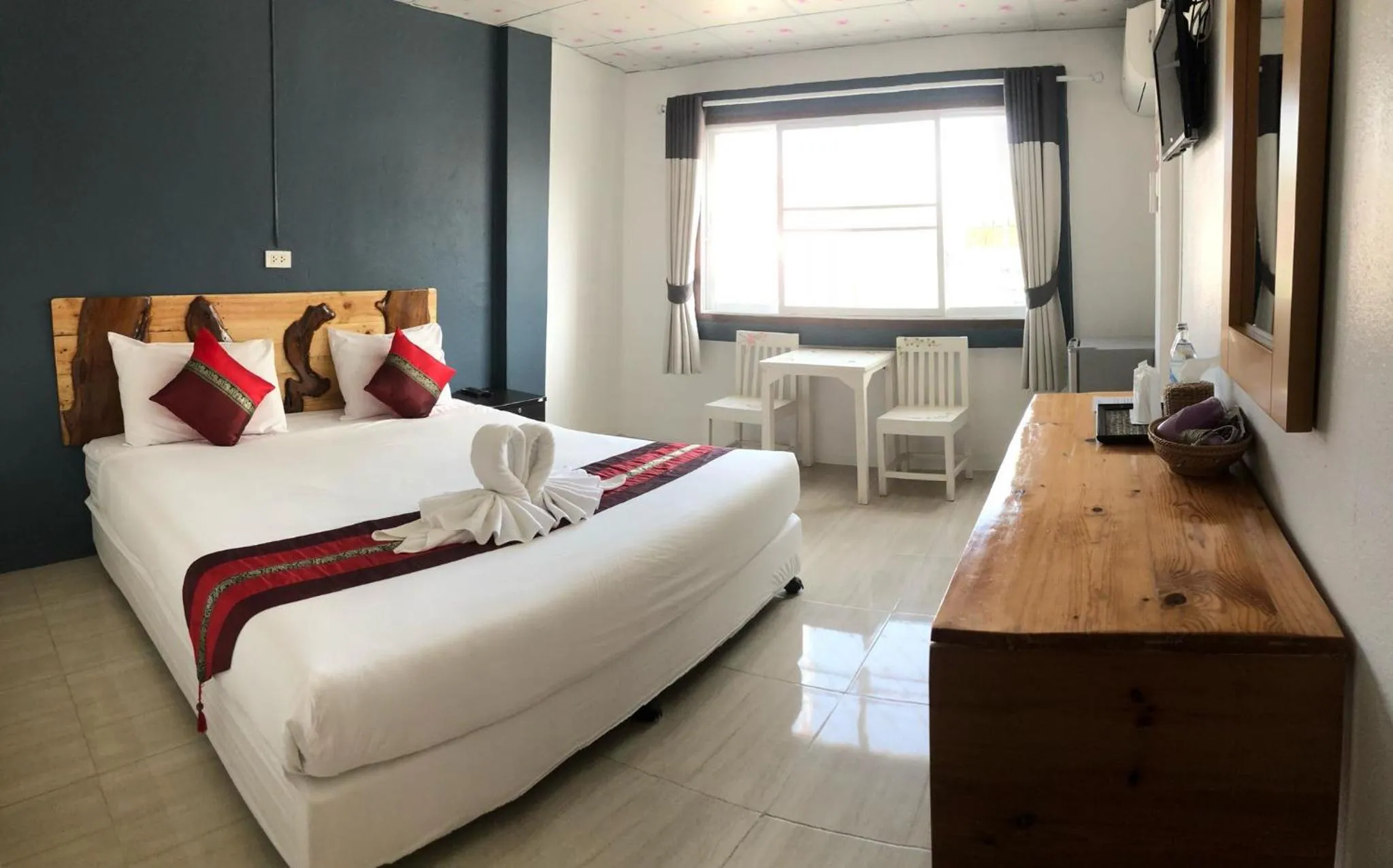 Bed in Diamond de pai