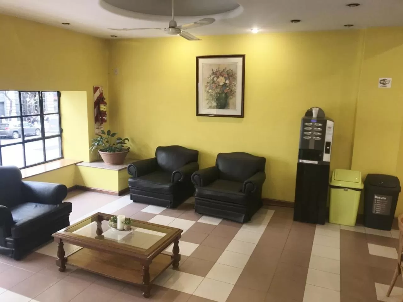 Living room in Hotel Alcazar