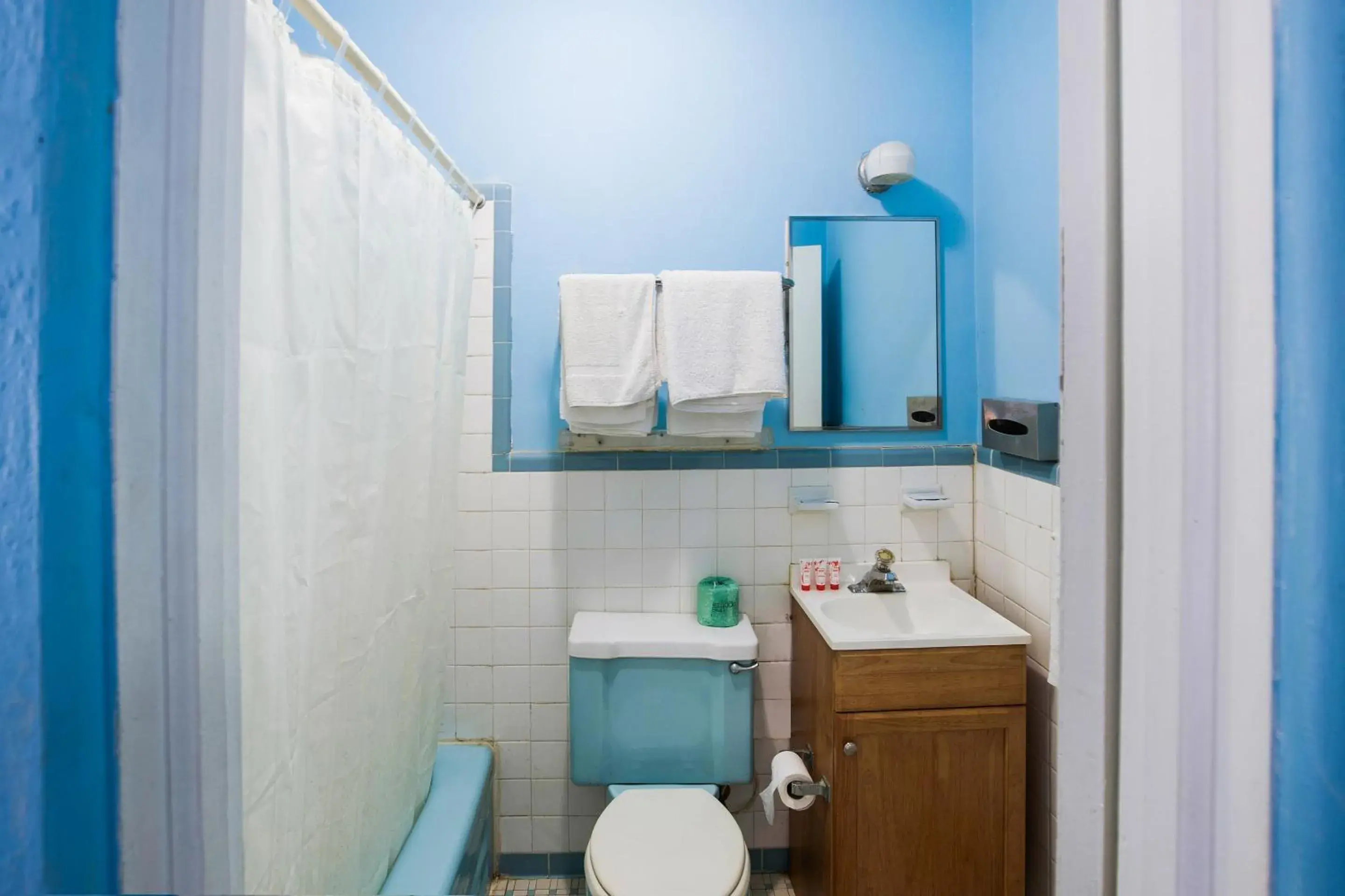 Bathroom in OYO Hotel Salem-Roanoke I-81