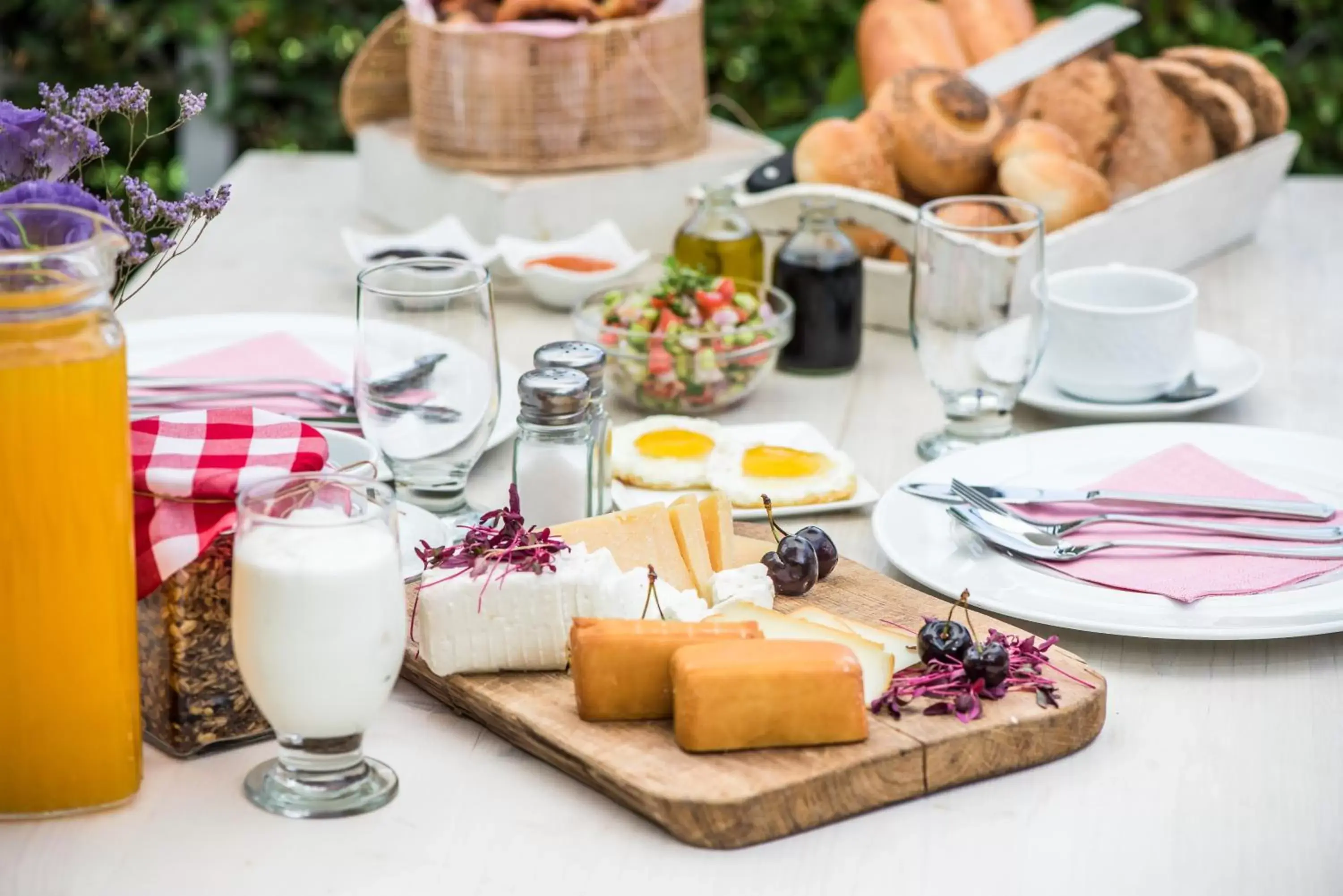 Food close-up in Ramat Rachel Resort