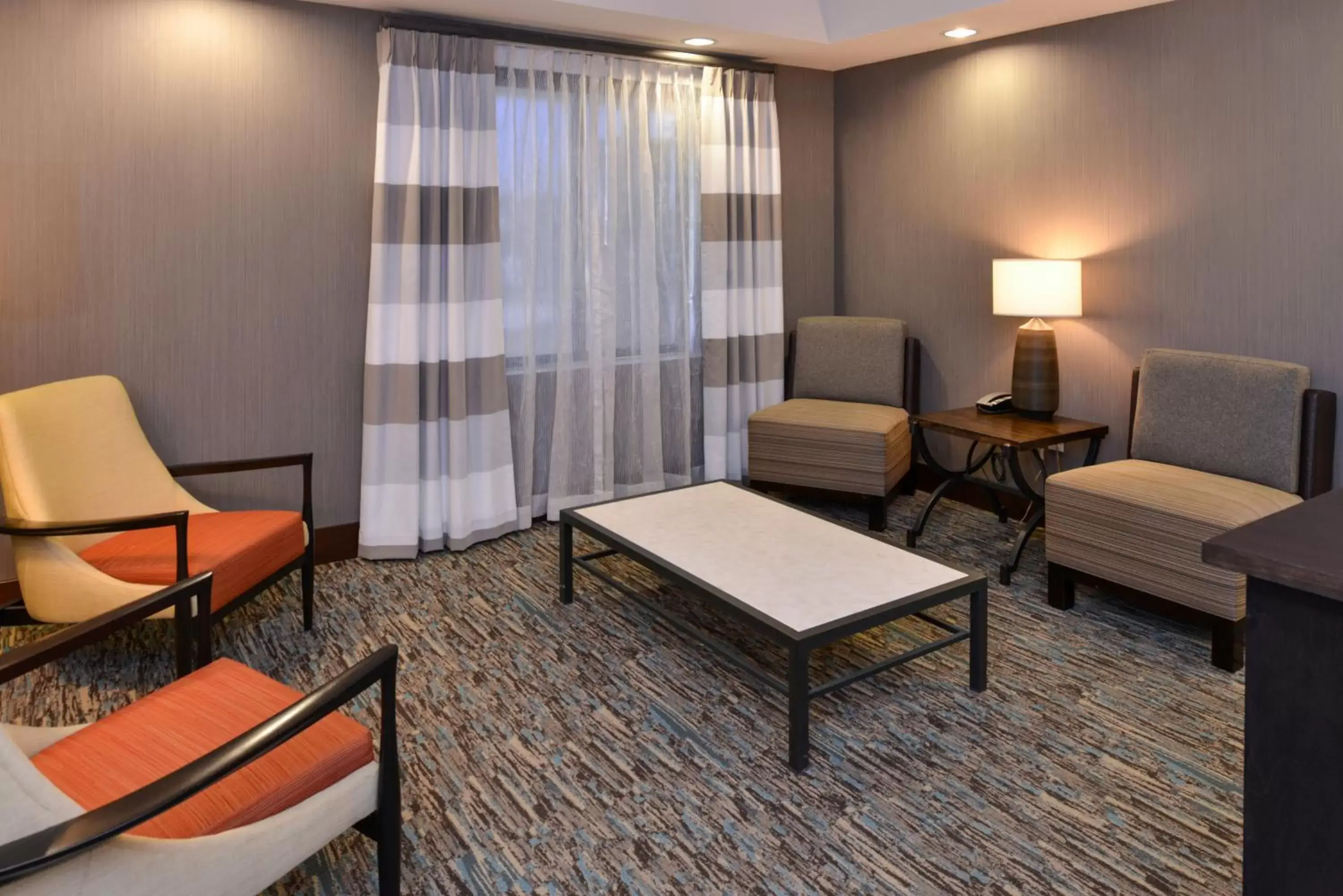 Seating Area in Legacy Suites Donaldsonville