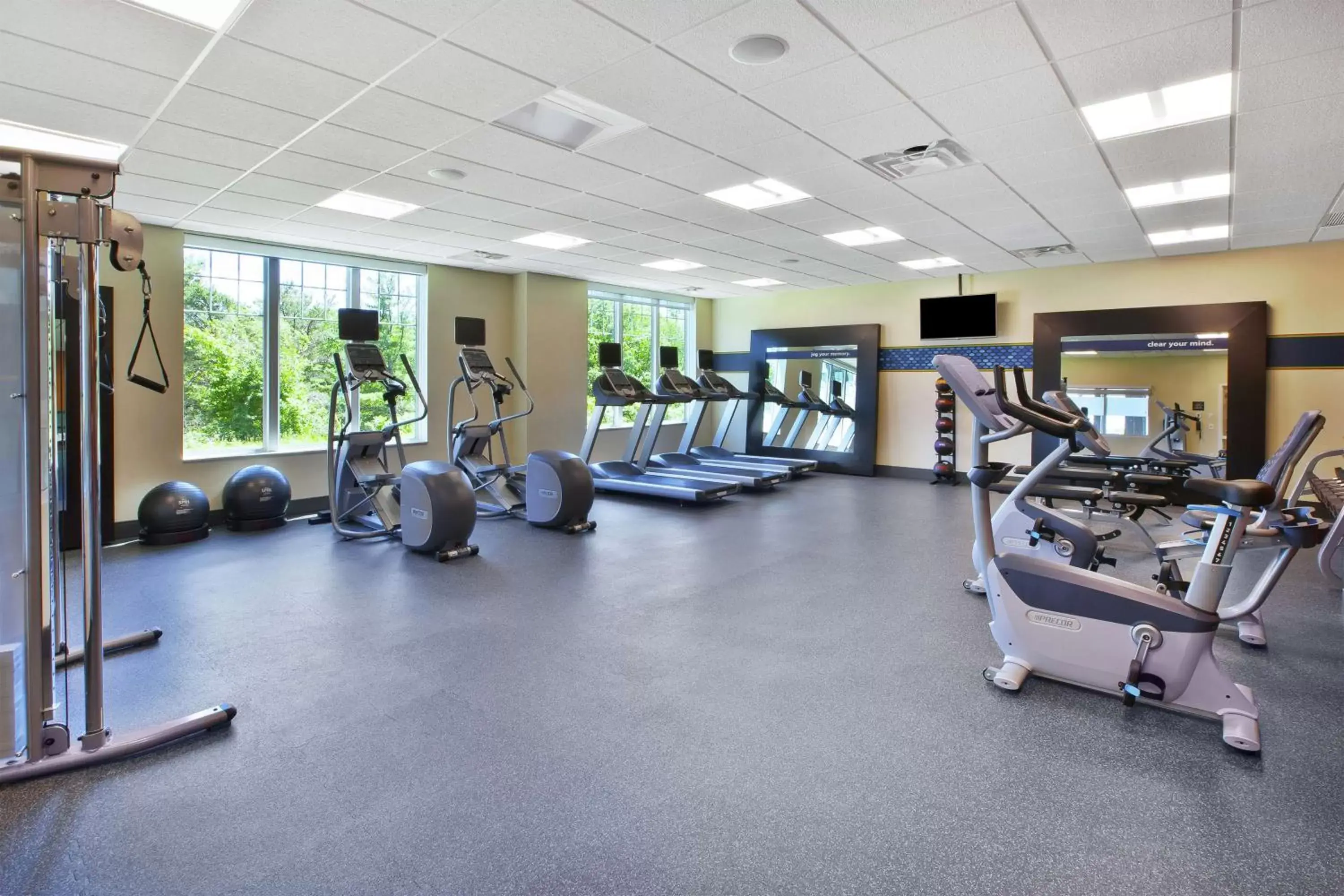 Fitness centre/facilities in Hampton Inn Bar Harbor Fitness centre/facilities in Hampton Inn Bar Harbor