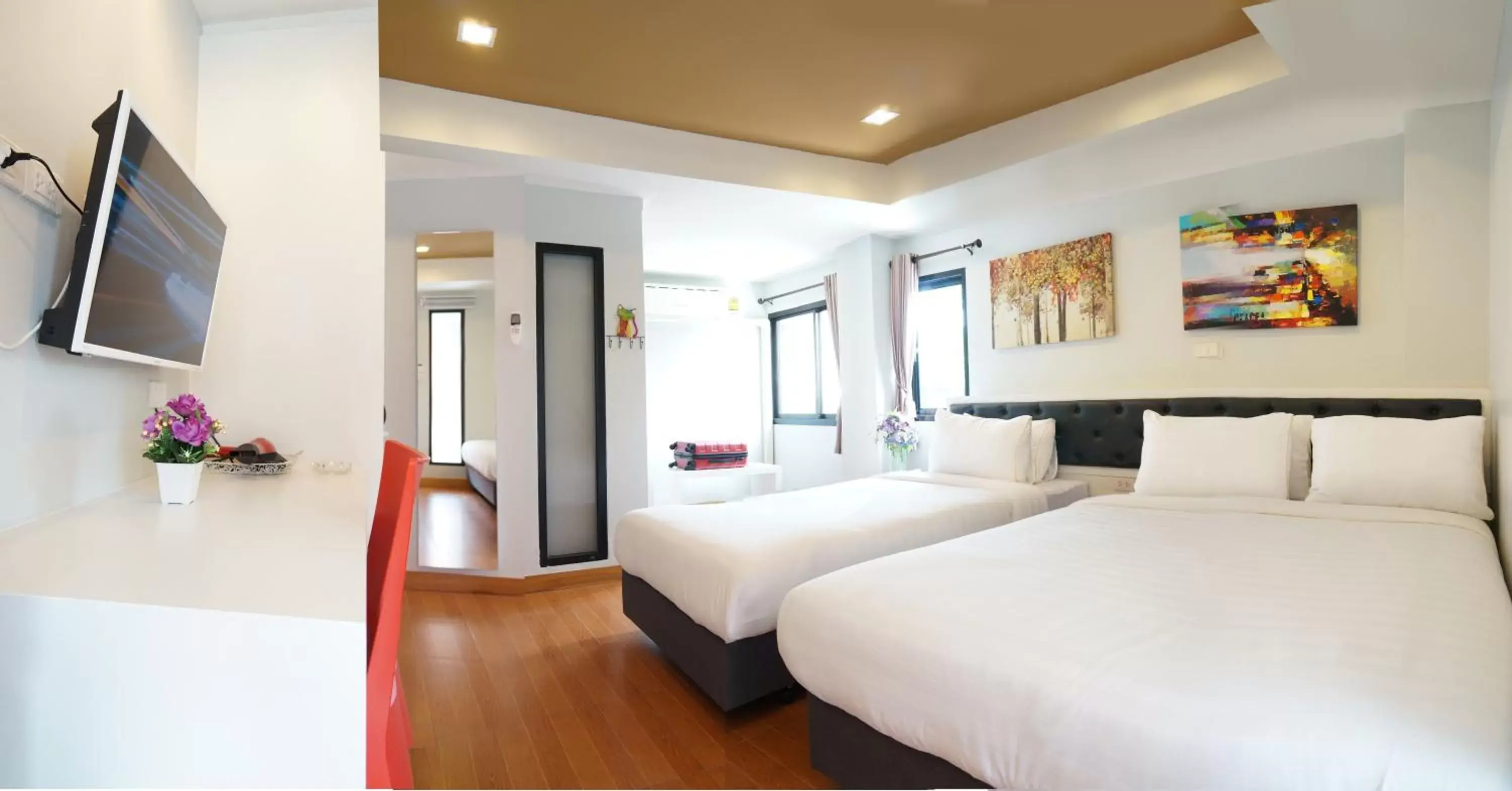 Bed in Ma Non Nont Hotel & Apartment