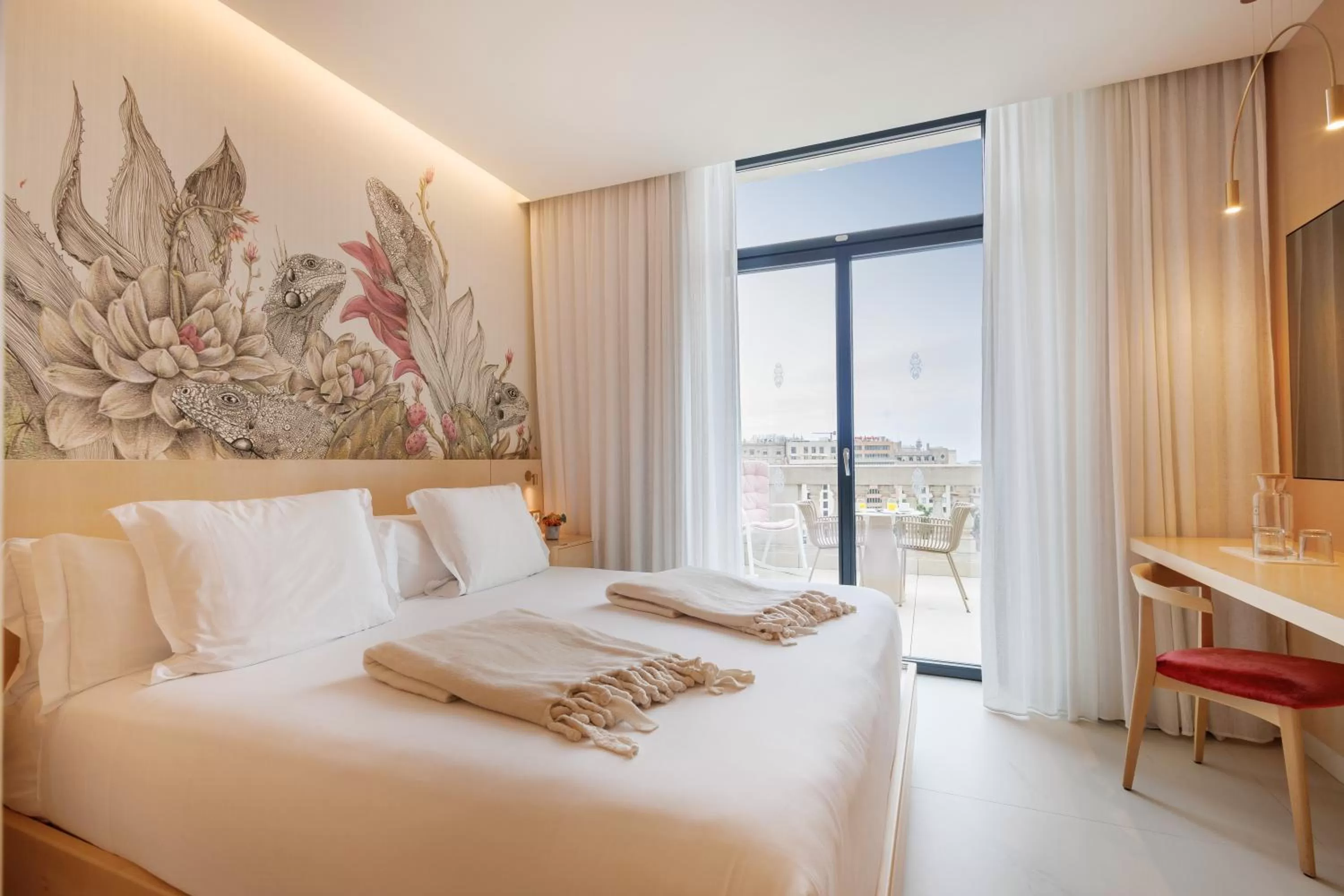 Bedroom, Bed in Iberostar Selection Paseo de Gracia 4 Sup
