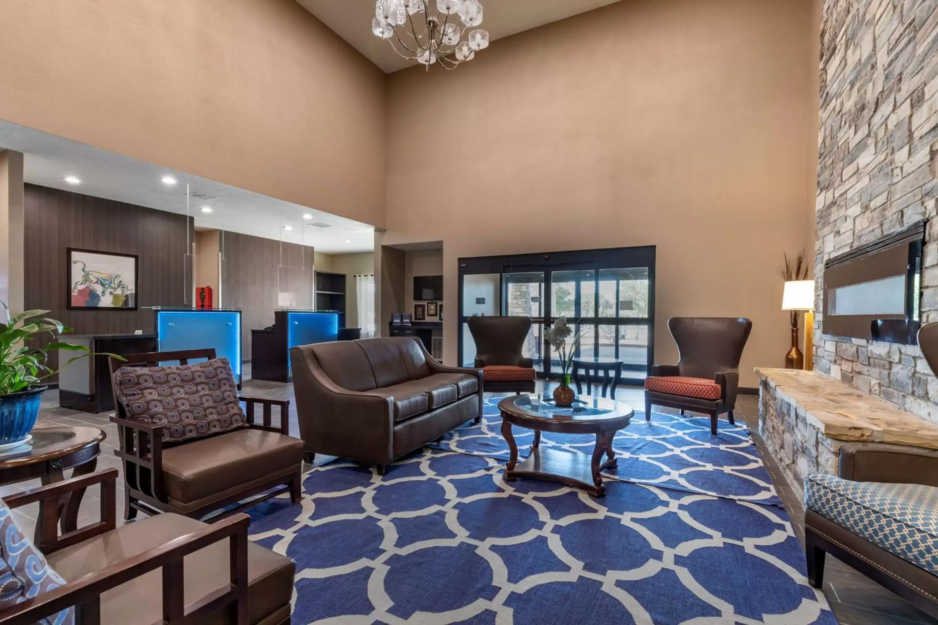 Lobby or reception in Best Western Plus Big Lake Inn Lobby or reception in Best Western Plus Big Lake Inn