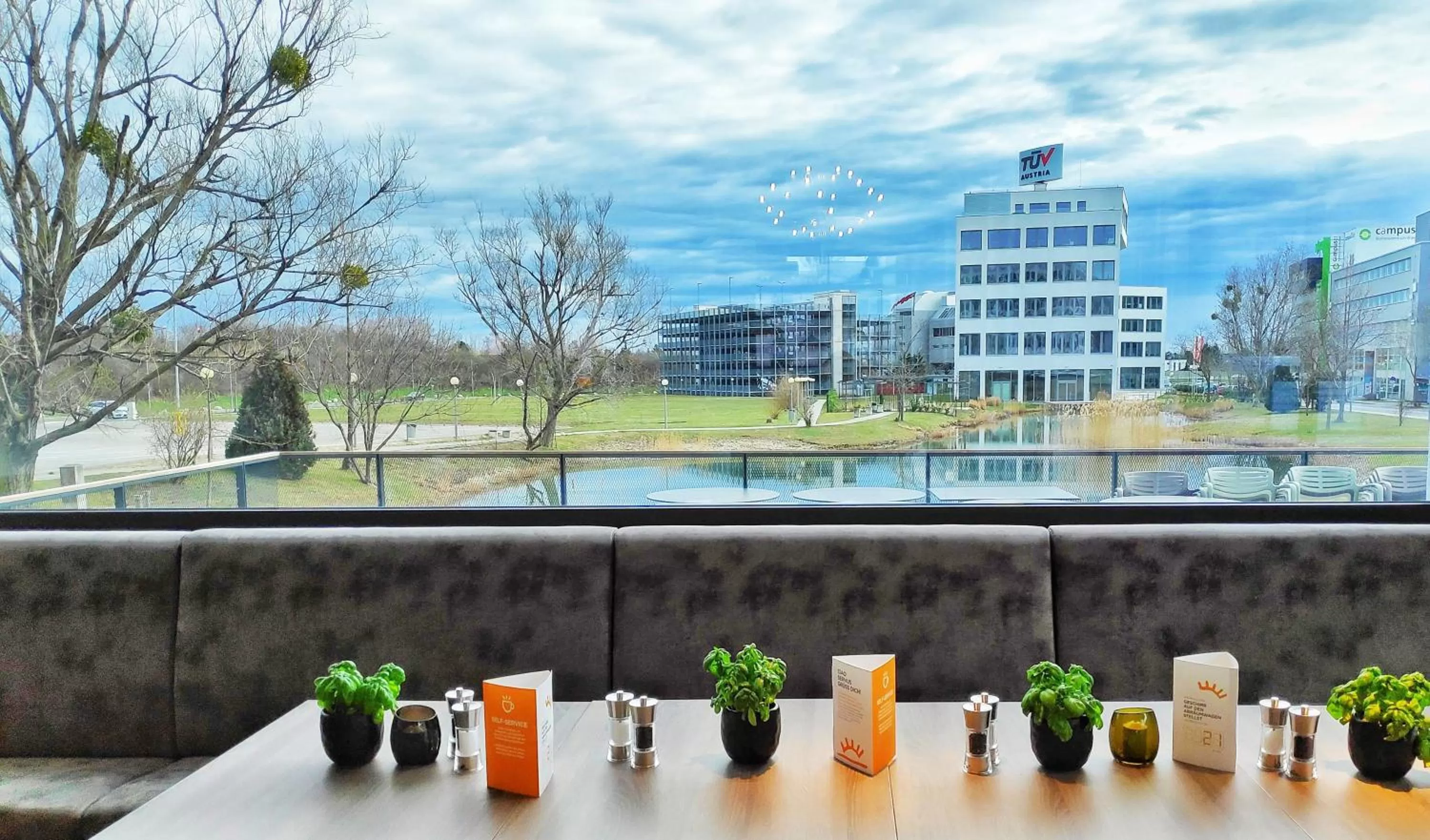 Lake view in Hotel Rainers21