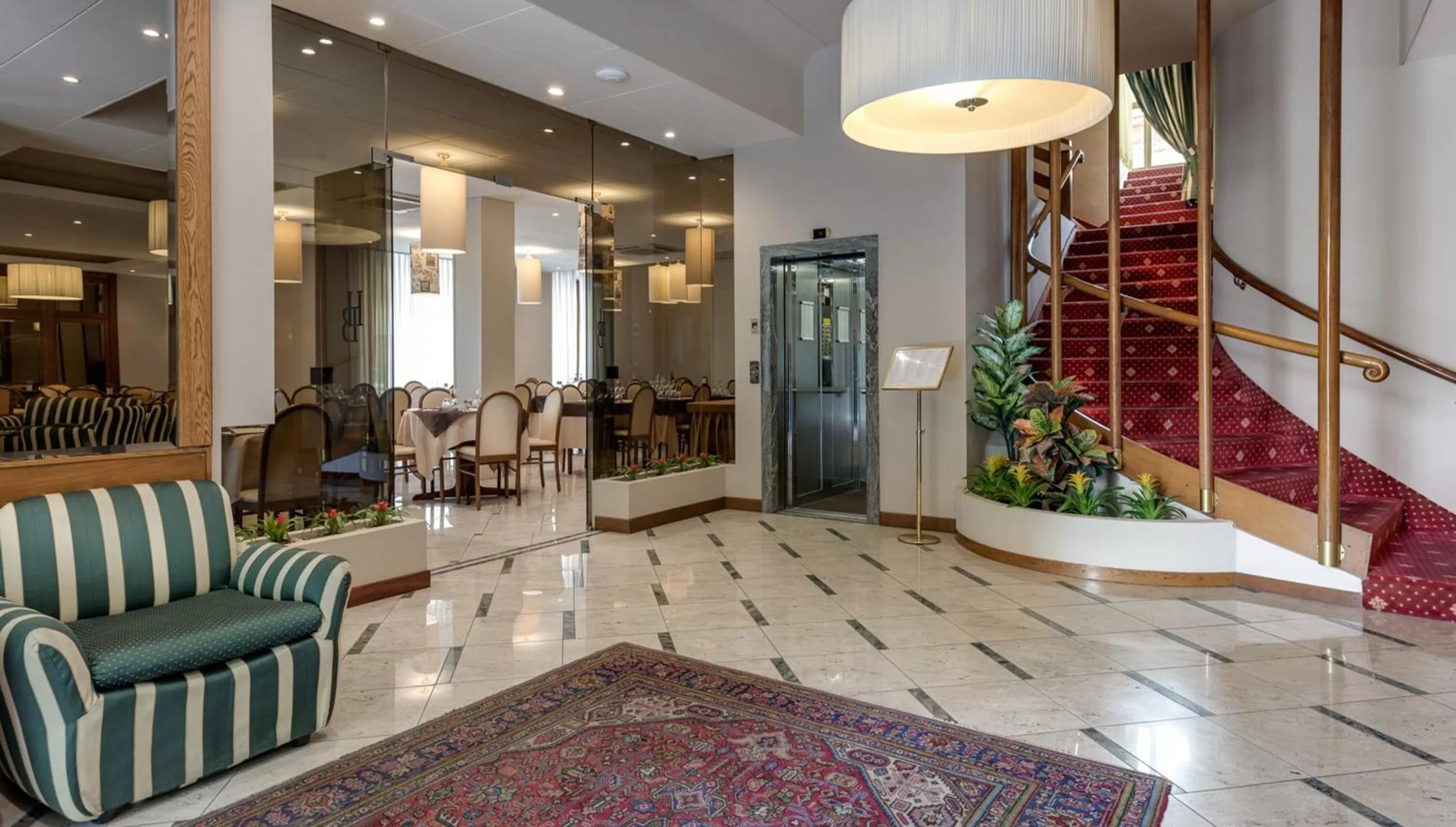 Lobby or reception in Hotel Boston