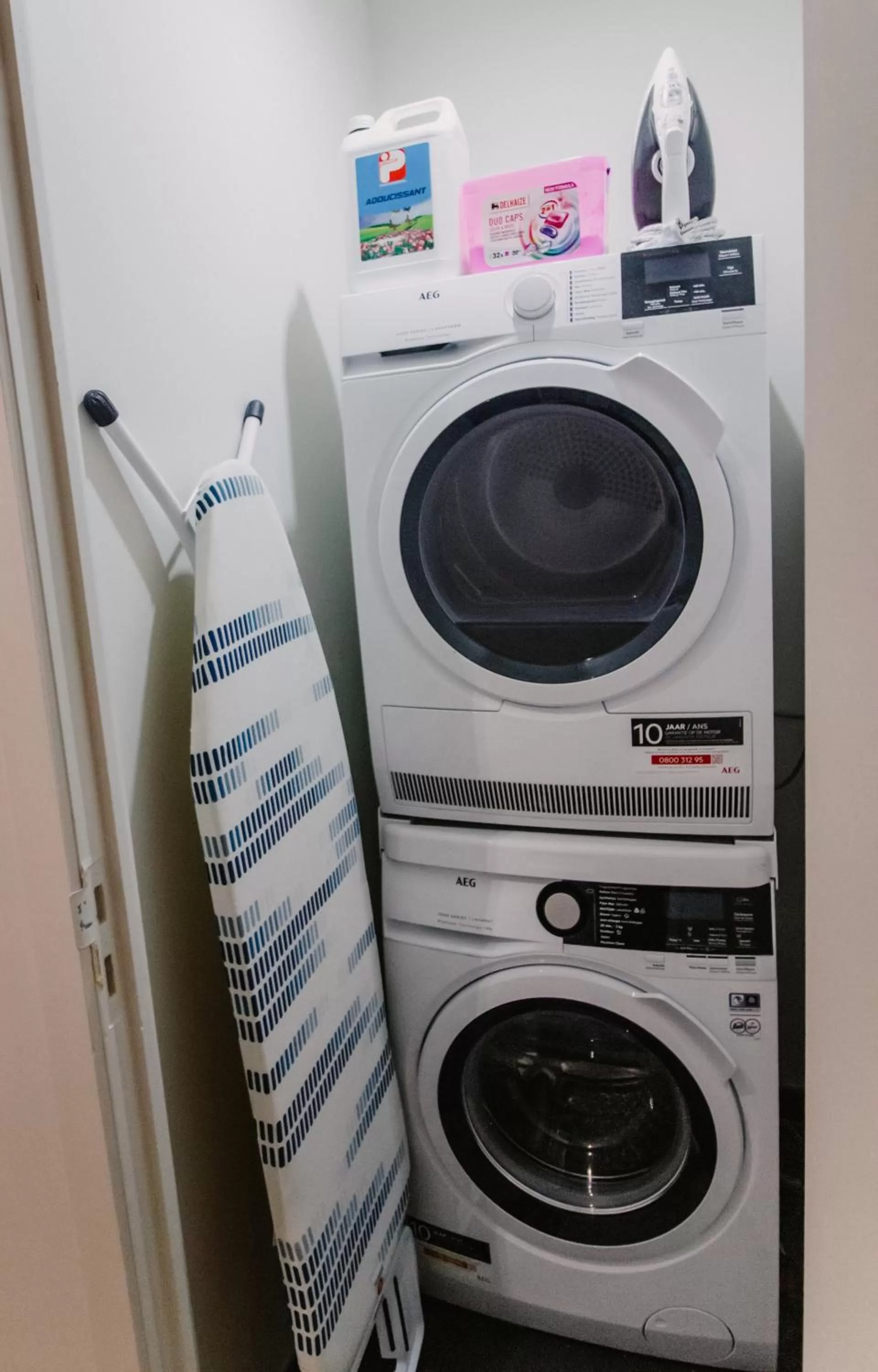 laundry in Central and Cozy in Brussels