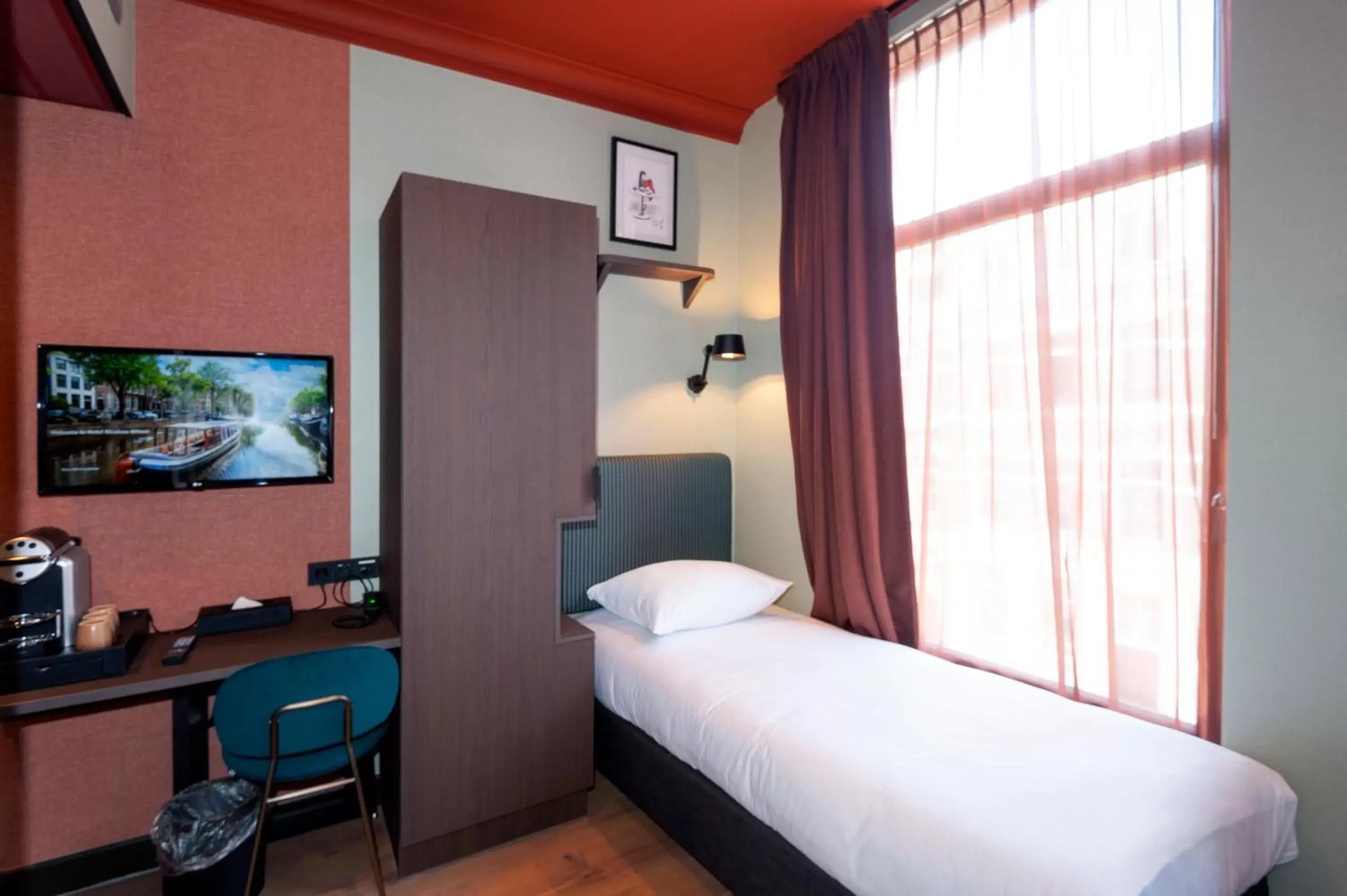 Bedroom, Bed in Hotel Nicolaas Witsen