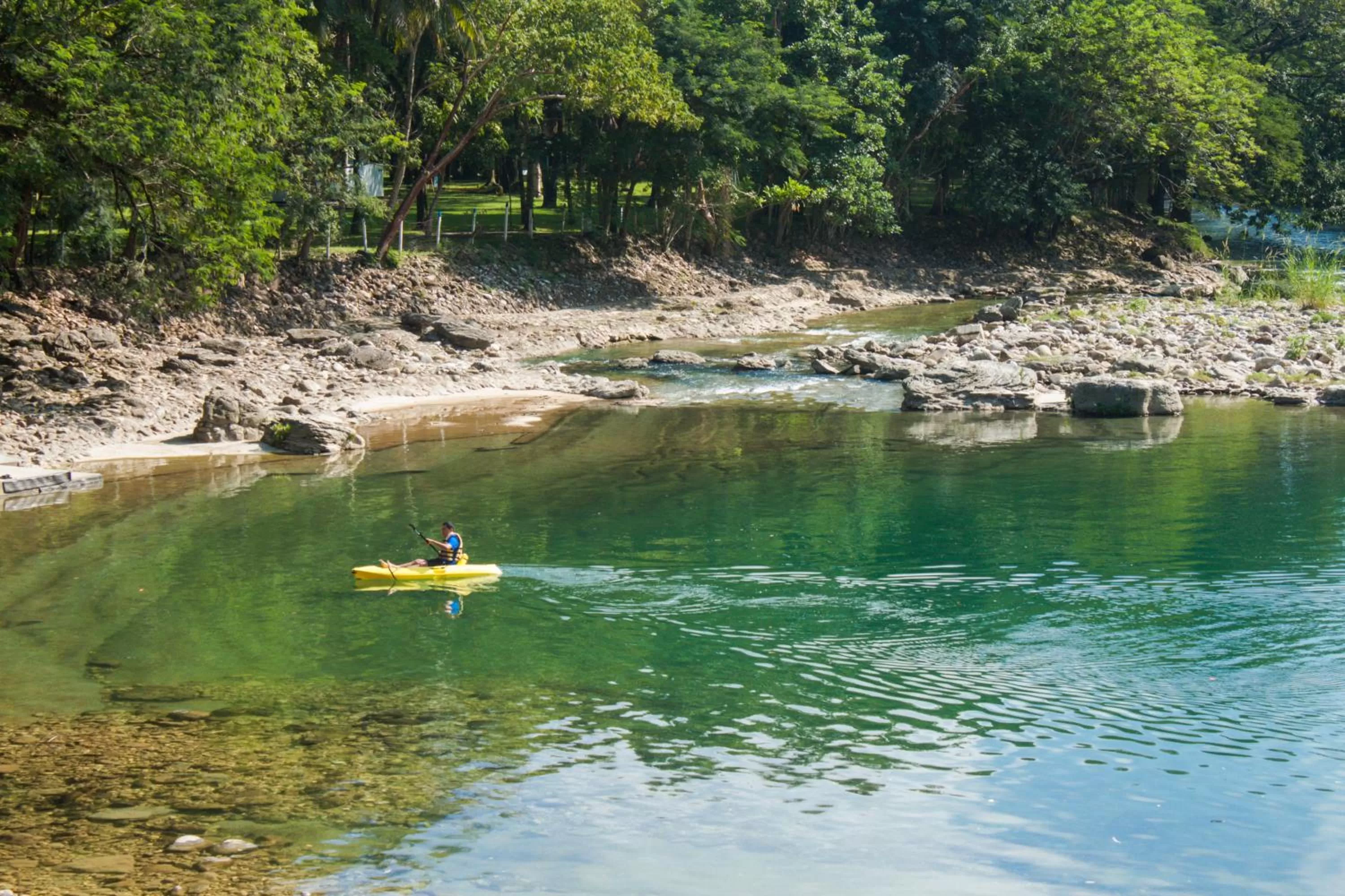 Canoeing in Hotel Nututun Palenque