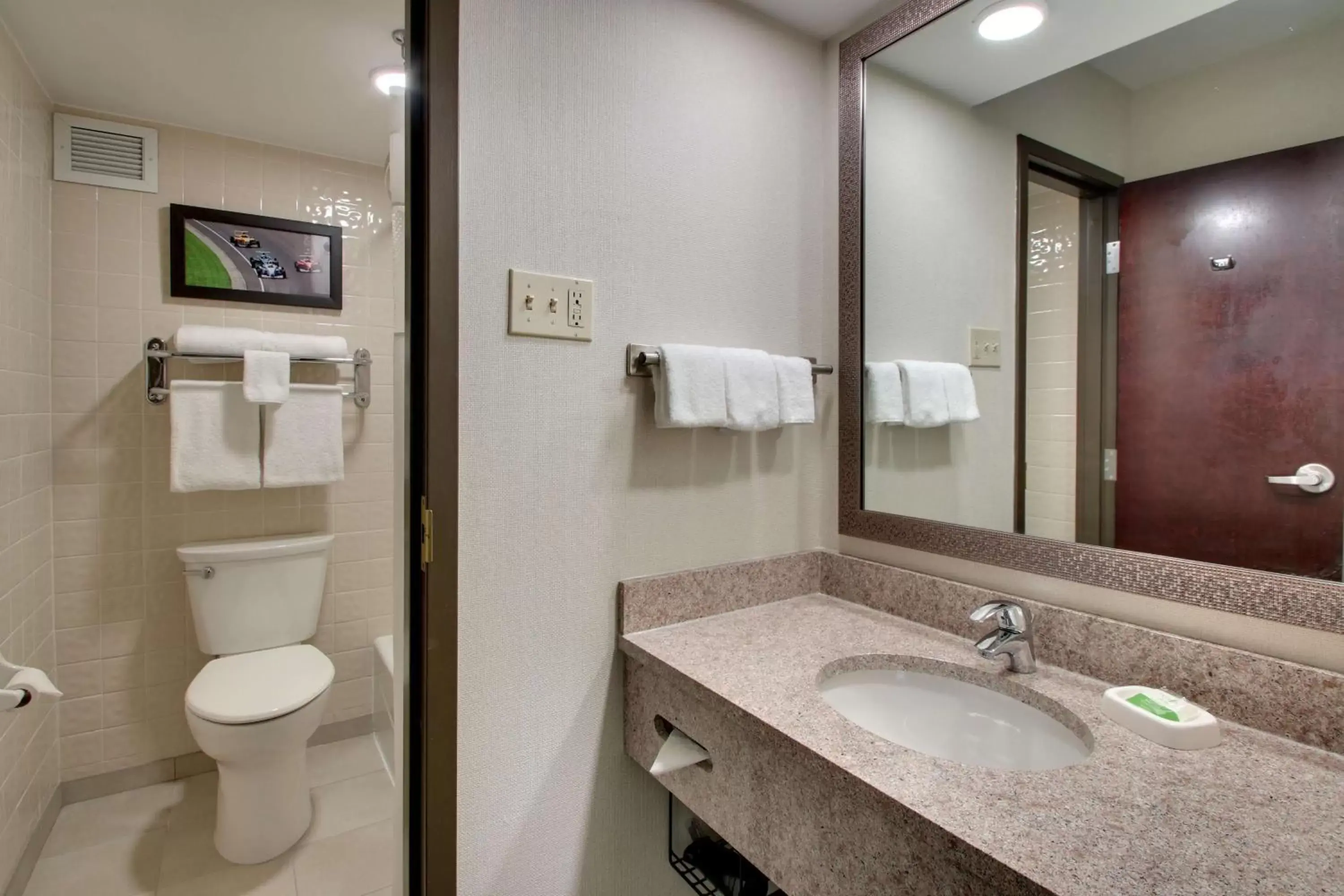 Bathroom in Best Western Plus Indianapolis North at Pyramids