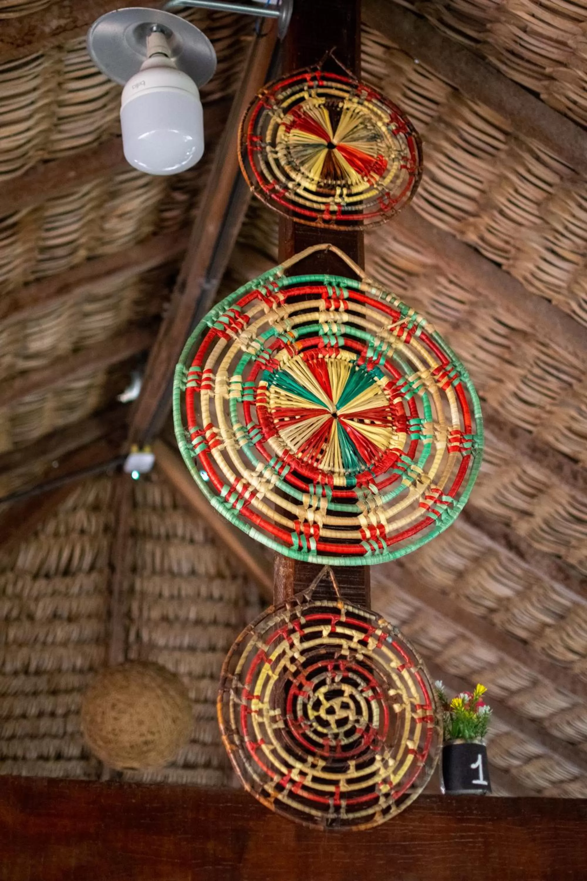 Decorative detail in Pousada Vitória do Lopes