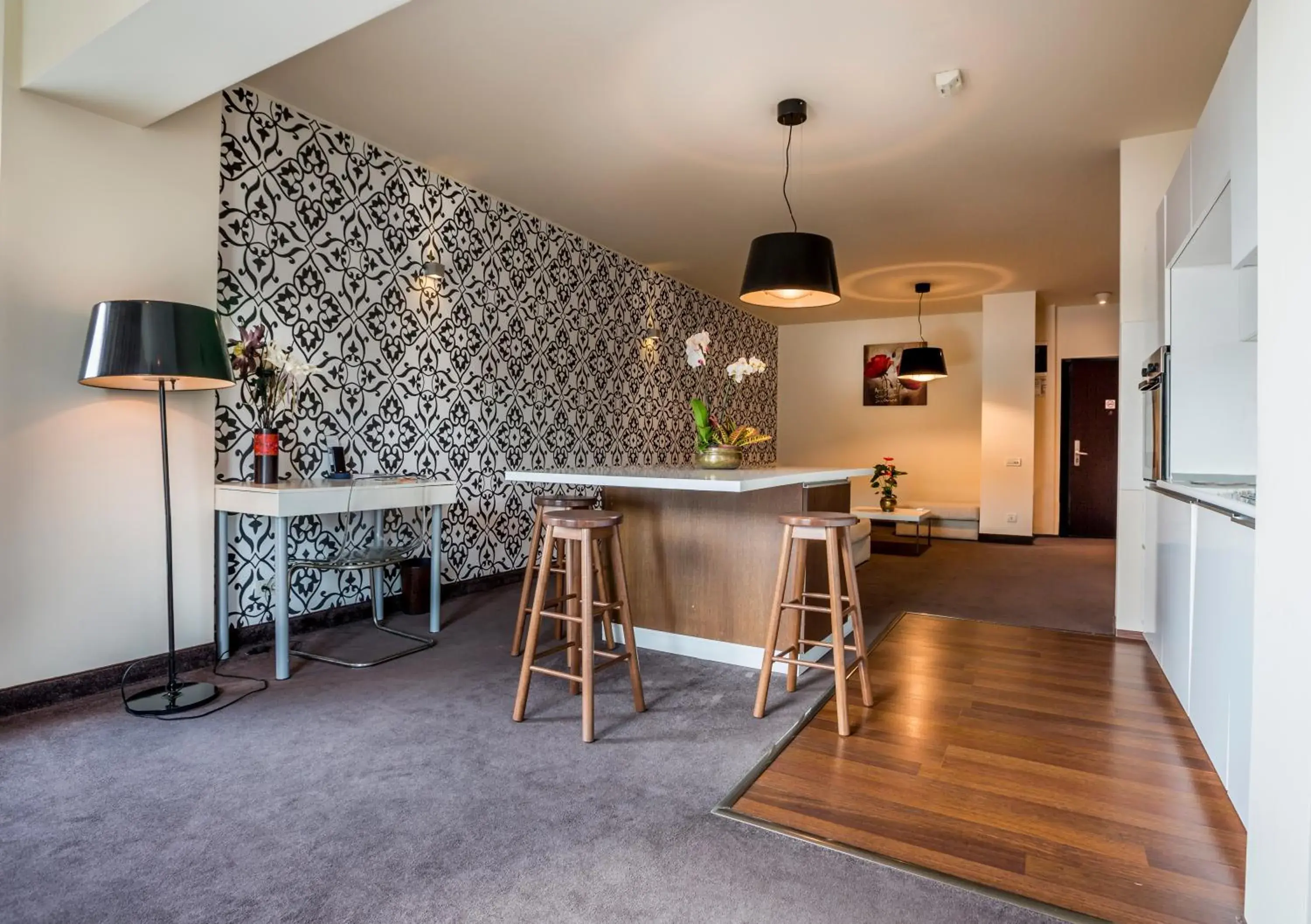 Dining area, Kitchen/Kitchenette in Orhideea Residence & Spa