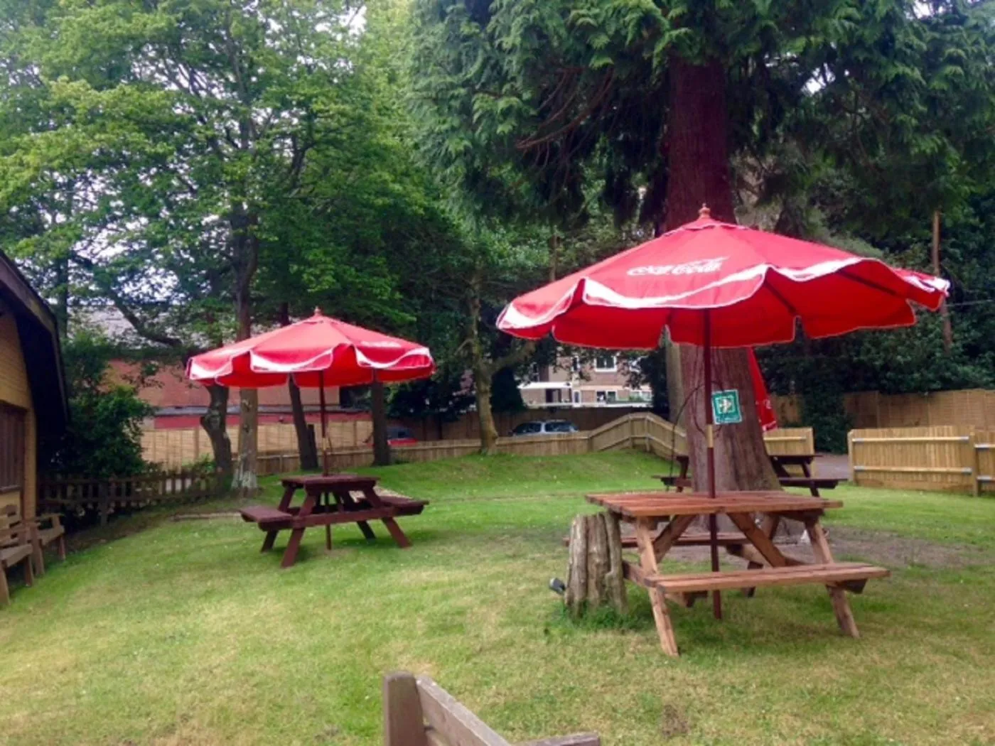 Garden in Carrington House Hotel