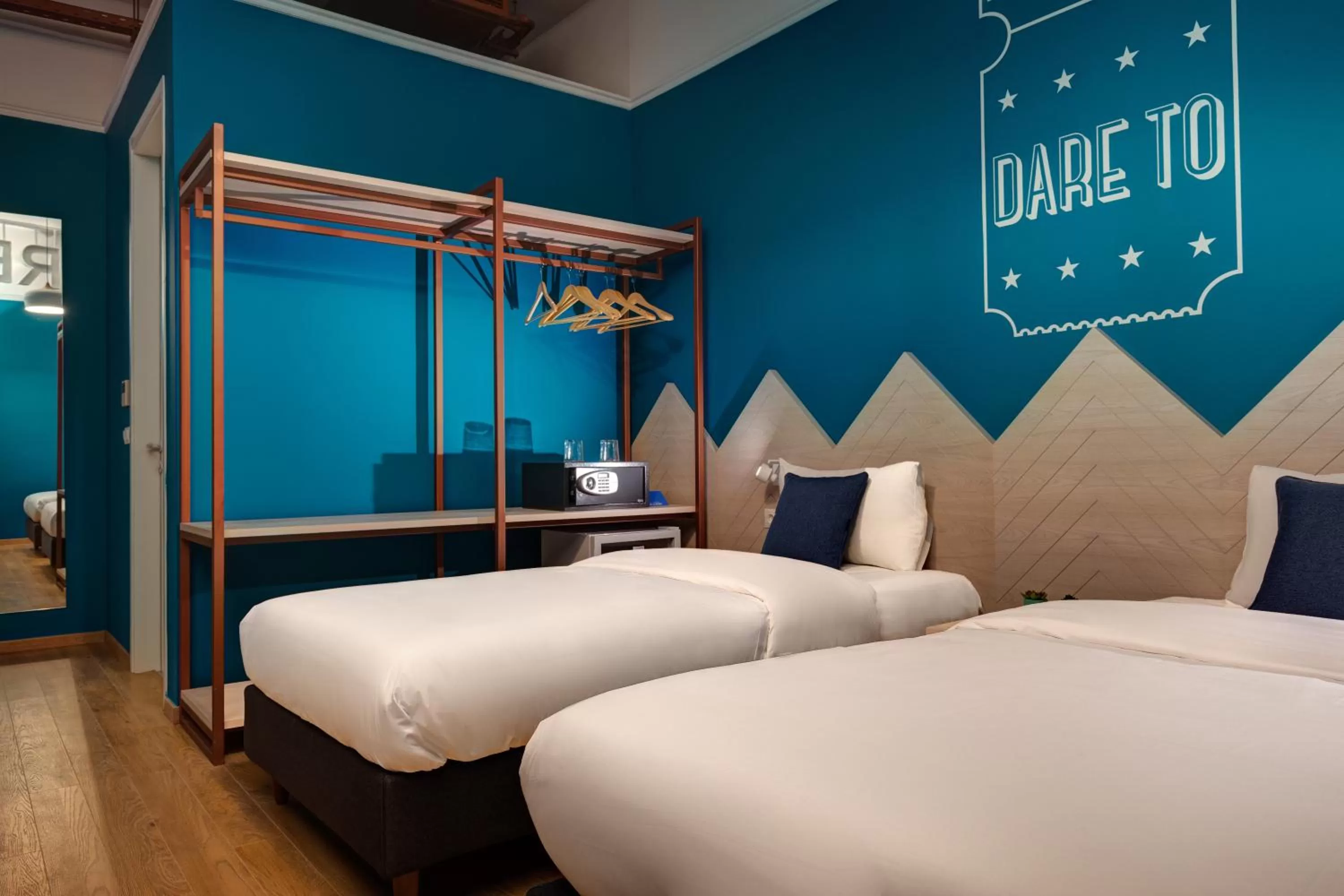 Living room, Bed in Colors Urban Hotel Thessaloniki