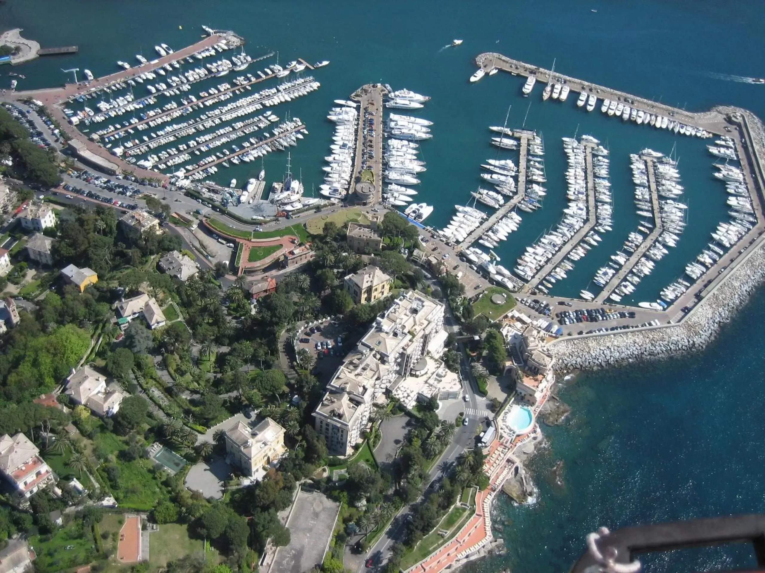Area and facilities, Bird's-eye View in Excelsior Palace Portofino Coast