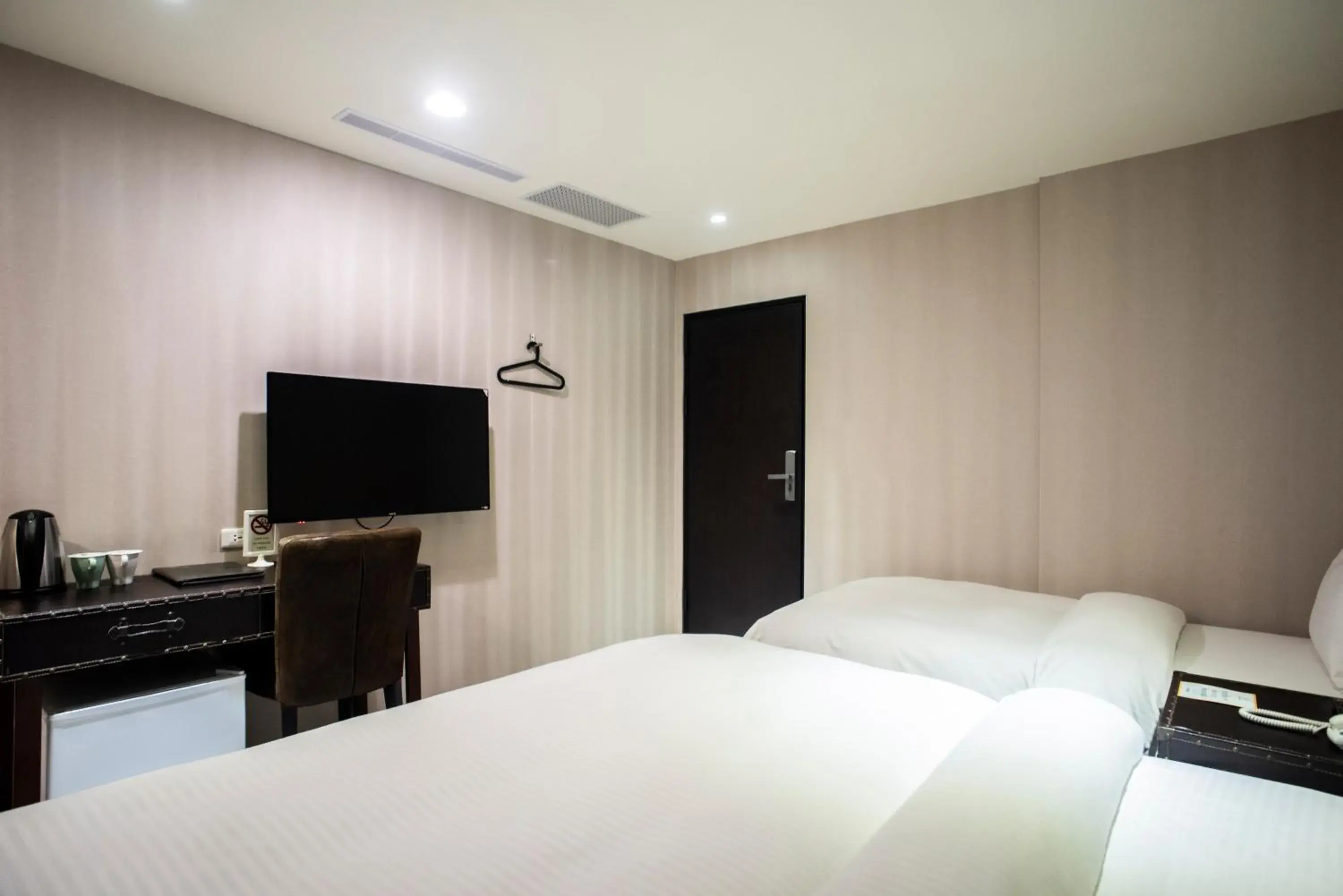 TV and multimedia, Bed in XinsheHotel - Chungli