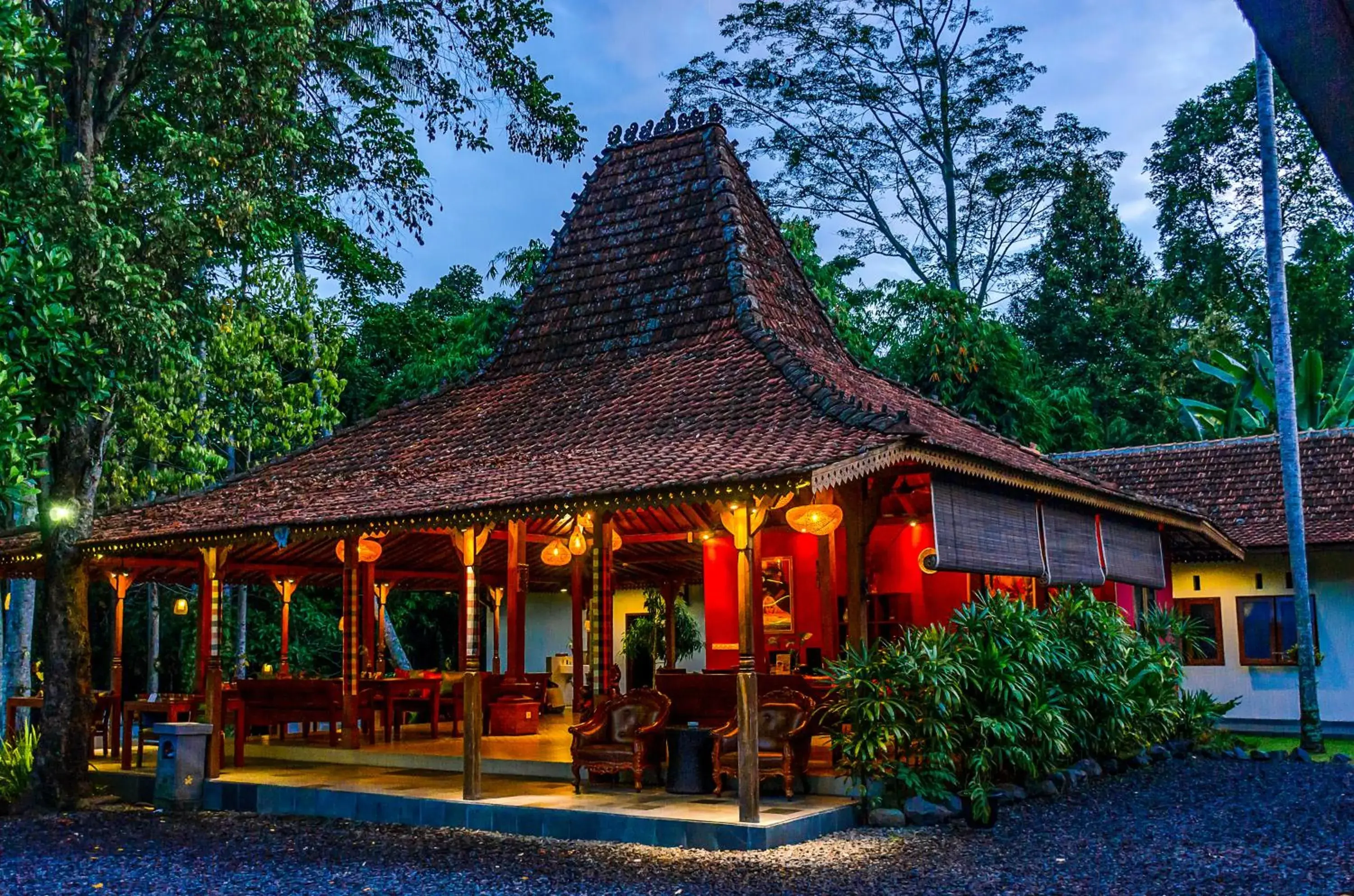 Restaurant/places to eat, Property Building in Ubud Heaven Sayan Villa