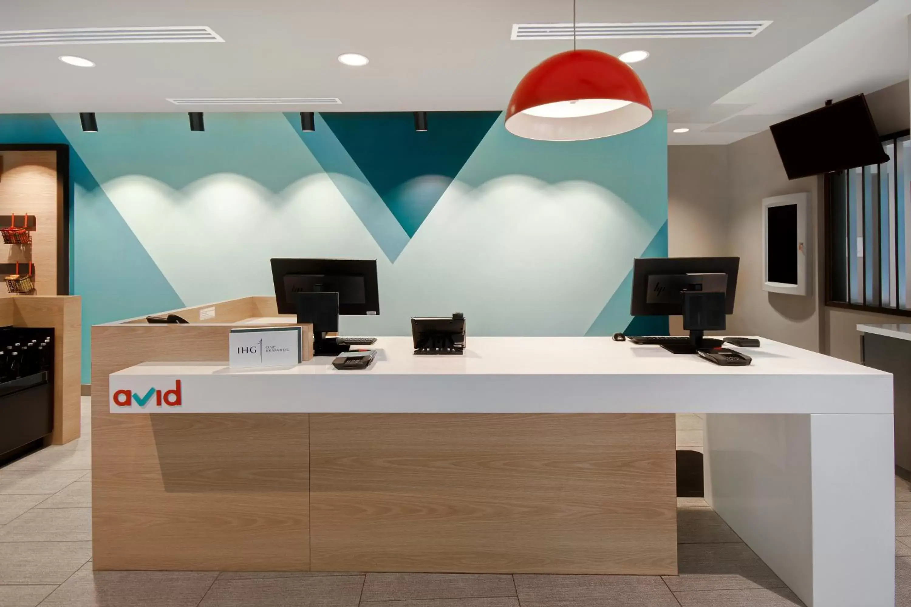 Lobby or reception in avid Hotel Fort Mill - Carowinds Blvd by IHG Lobby or reception in avid Hotel Fort Mill - Carowinds Blvd by IHG