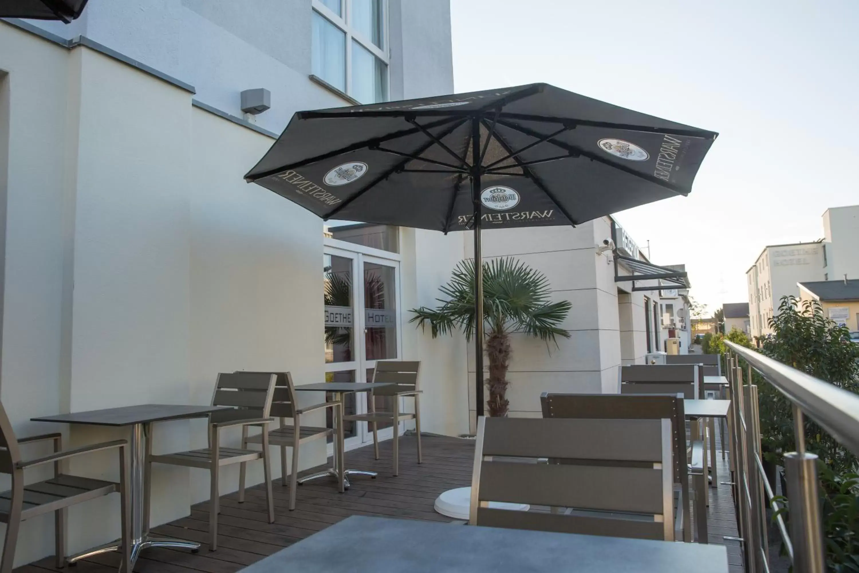 Patio in Goethe Hotel Messe by Trip Inn