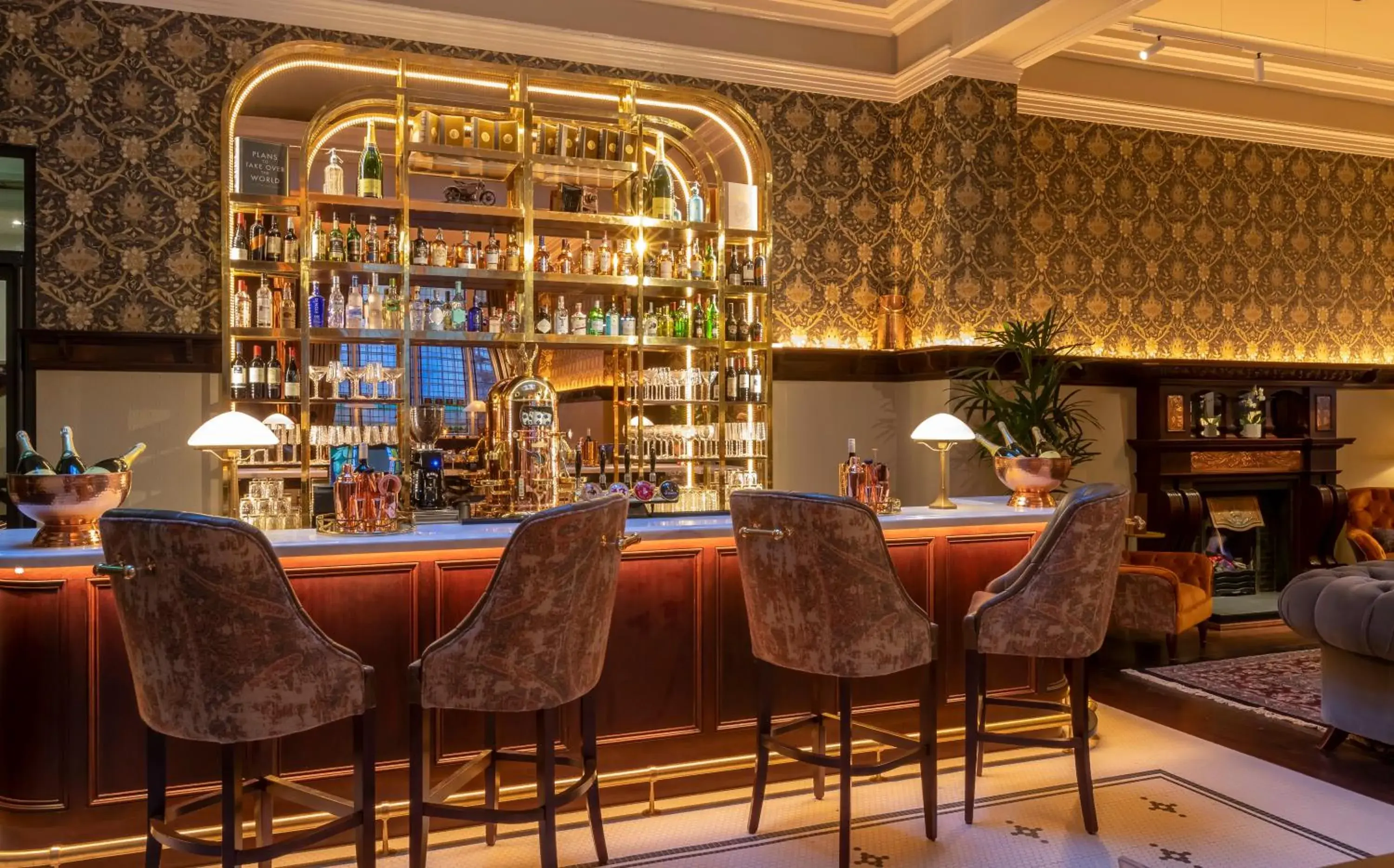 Lobby or reception in The Fleet Lobby or reception in The Fleet