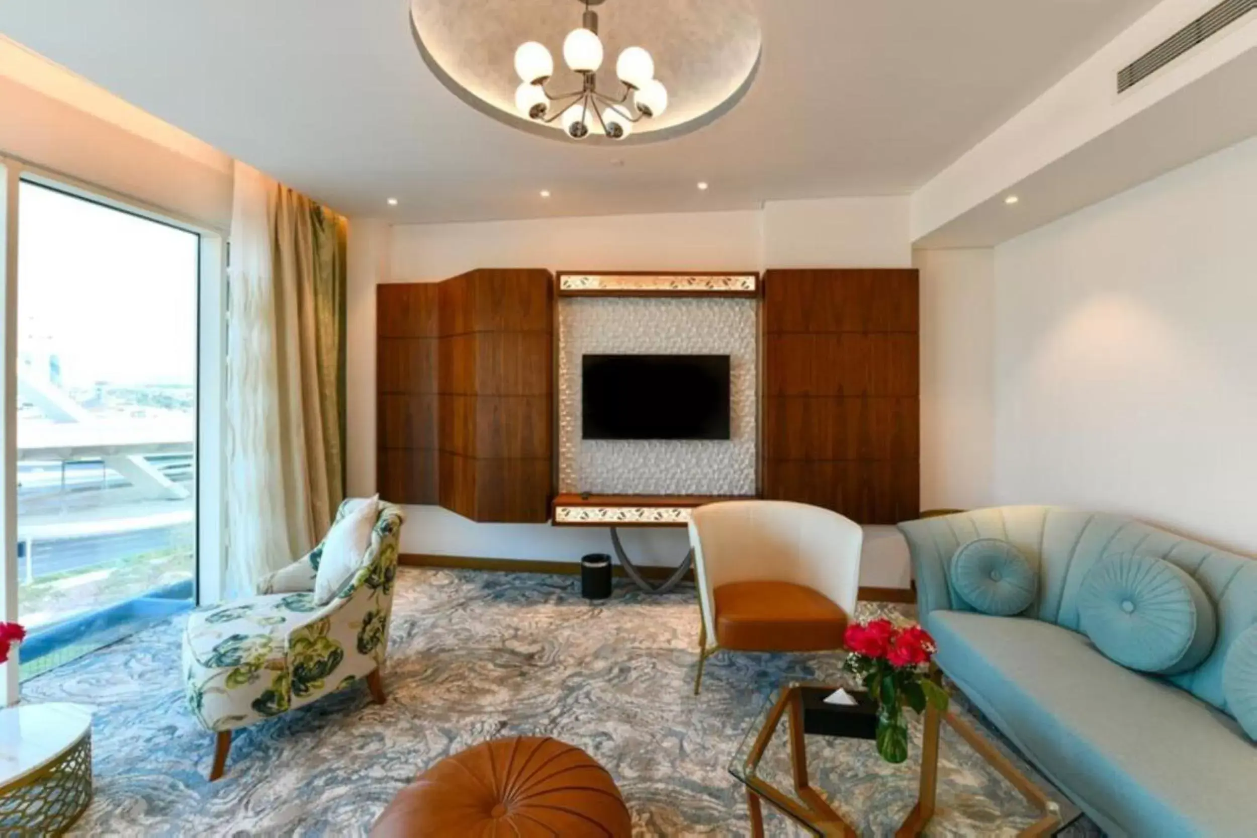 Living room in Cielo Hotel Lusail Qatar Living room in Cielo Hotel Lusail Qatar