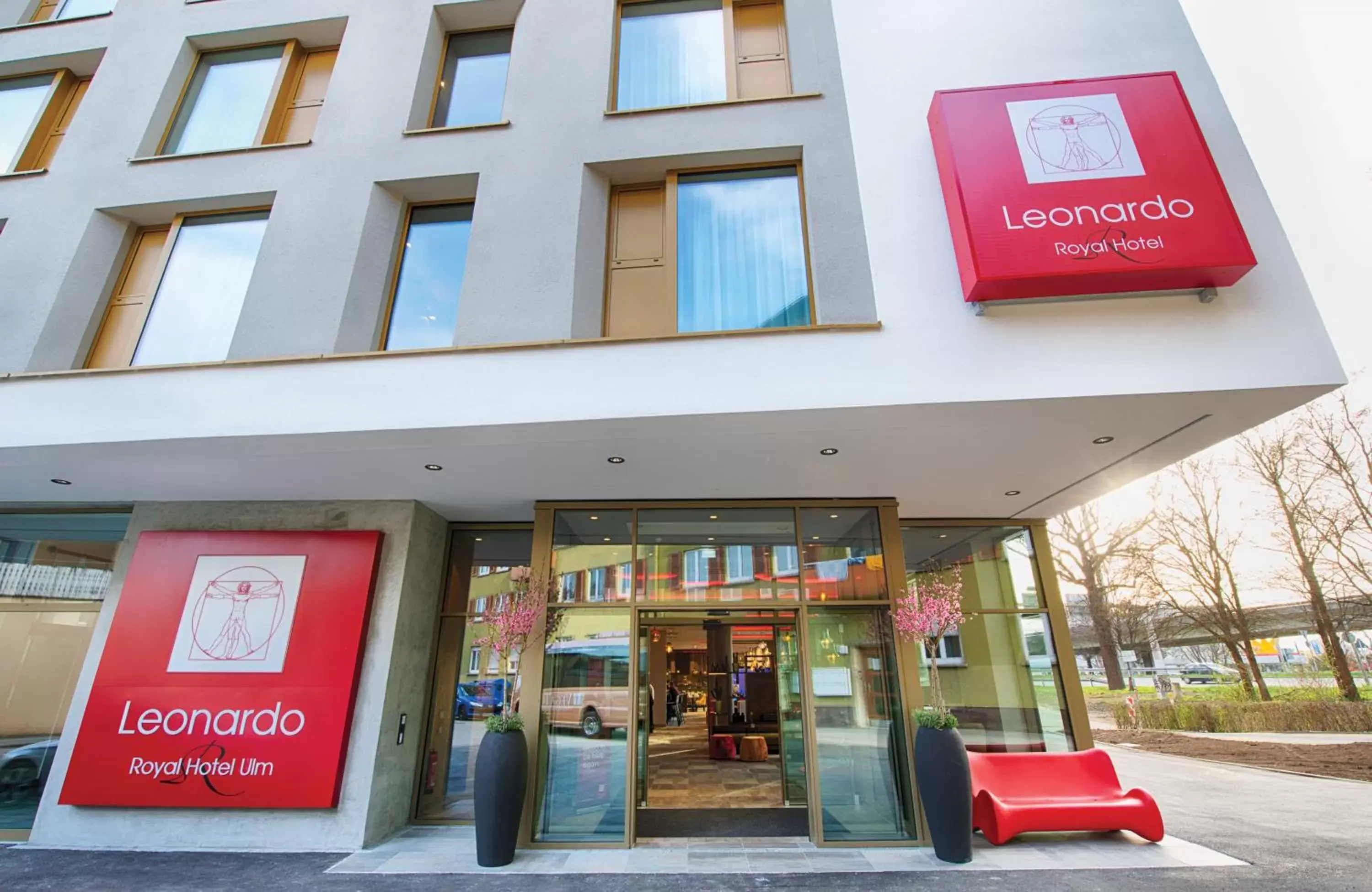 Property building in Leonardo Royal Hotel Ulm