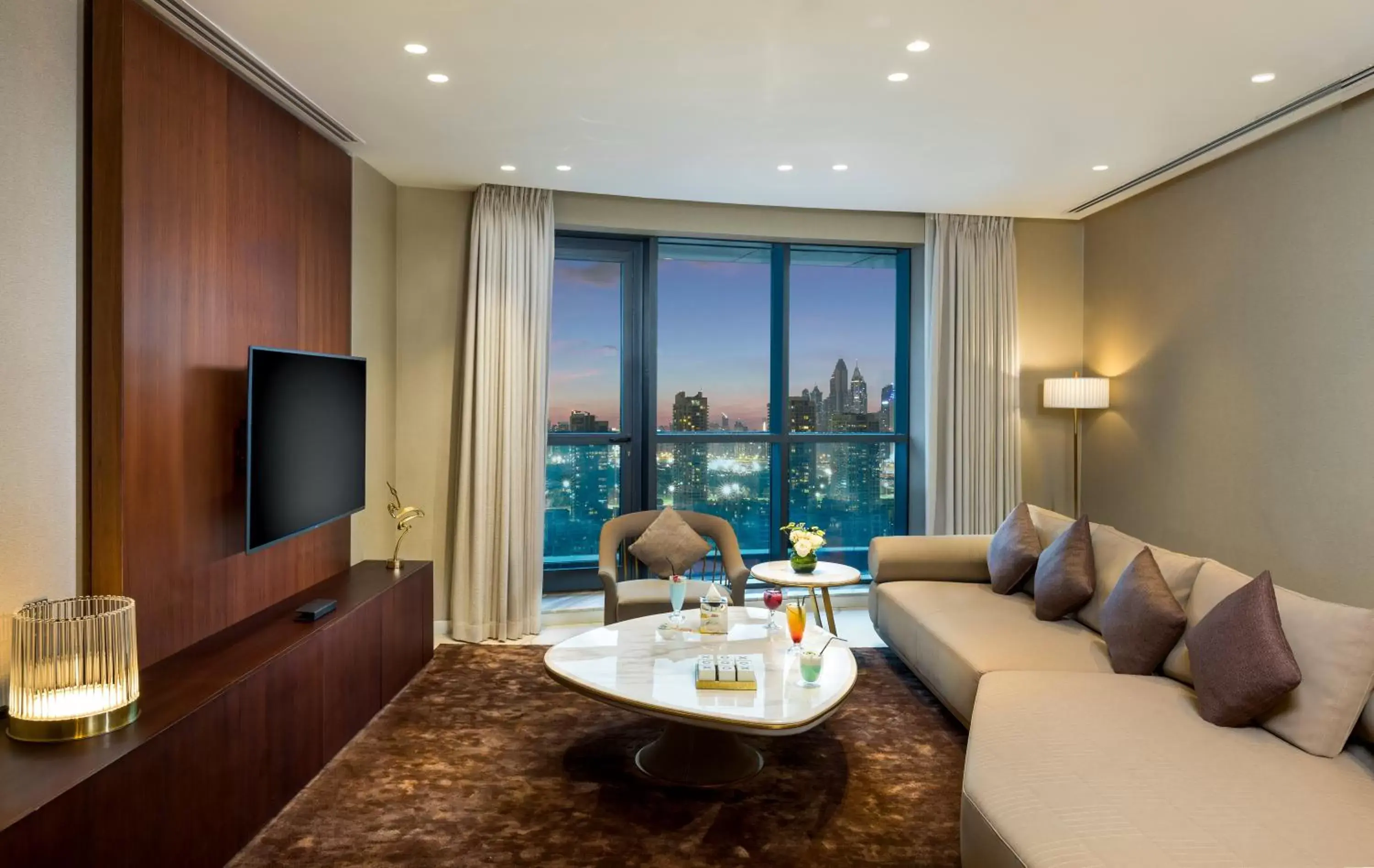 Living room, Seating Area in Millennium Place Barsha Heights Hotel Apartments