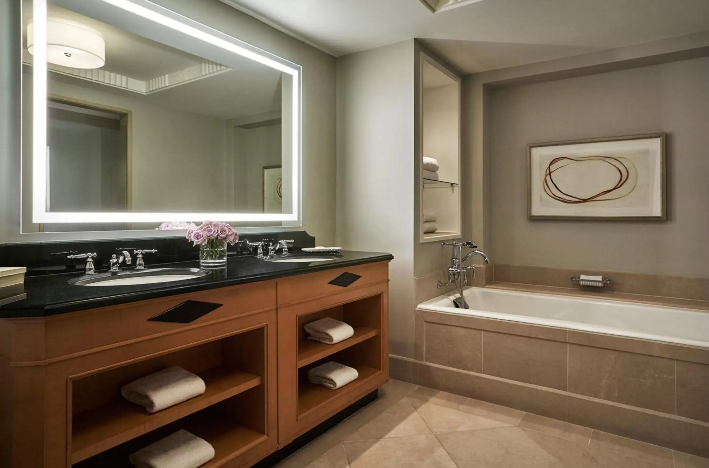 Bathroom, Kitchen/Kitchenette in Four Seasons Washington DC