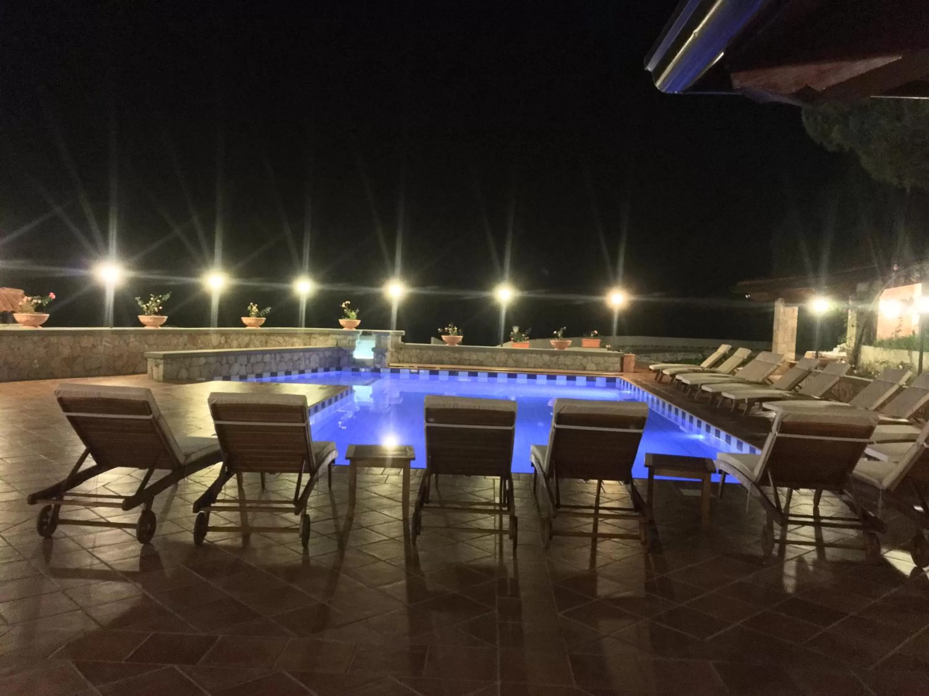 Swimming pool in Resort Ninfea San Pellegrino Terme